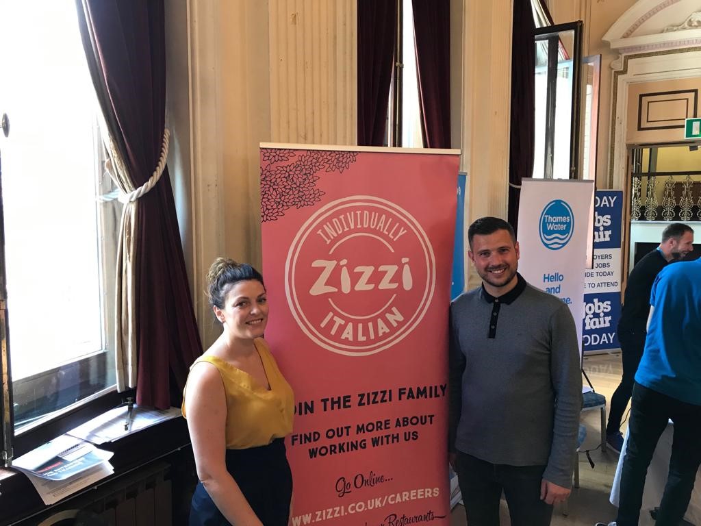 Zizzi at our event in London Stratford