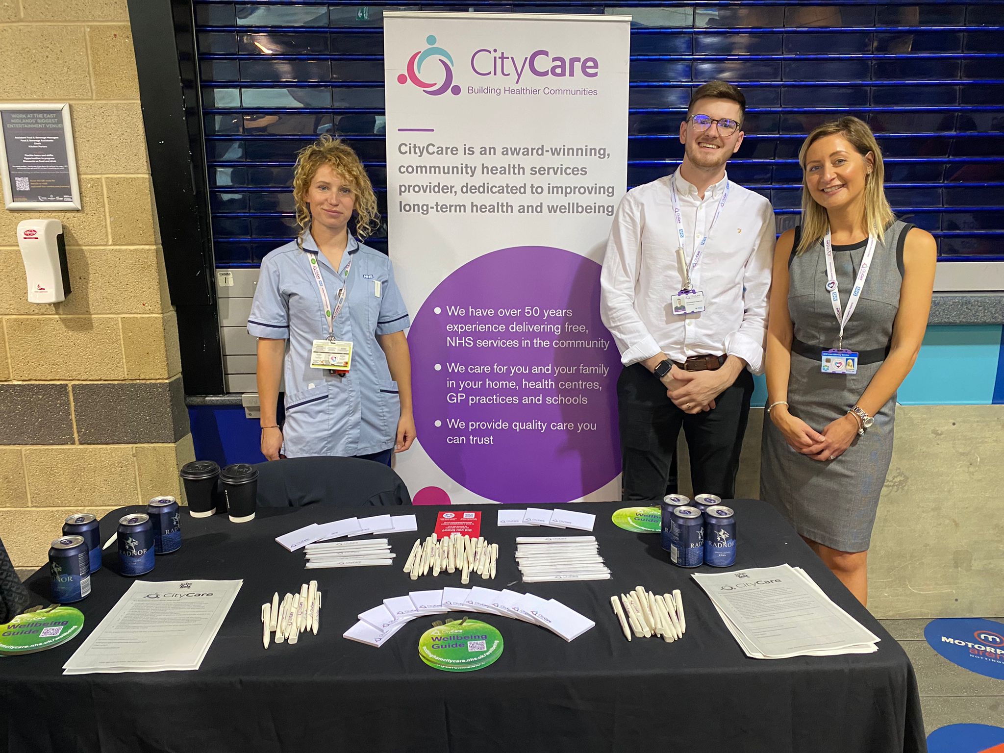 CityCare Partnership at our event in Nottingham