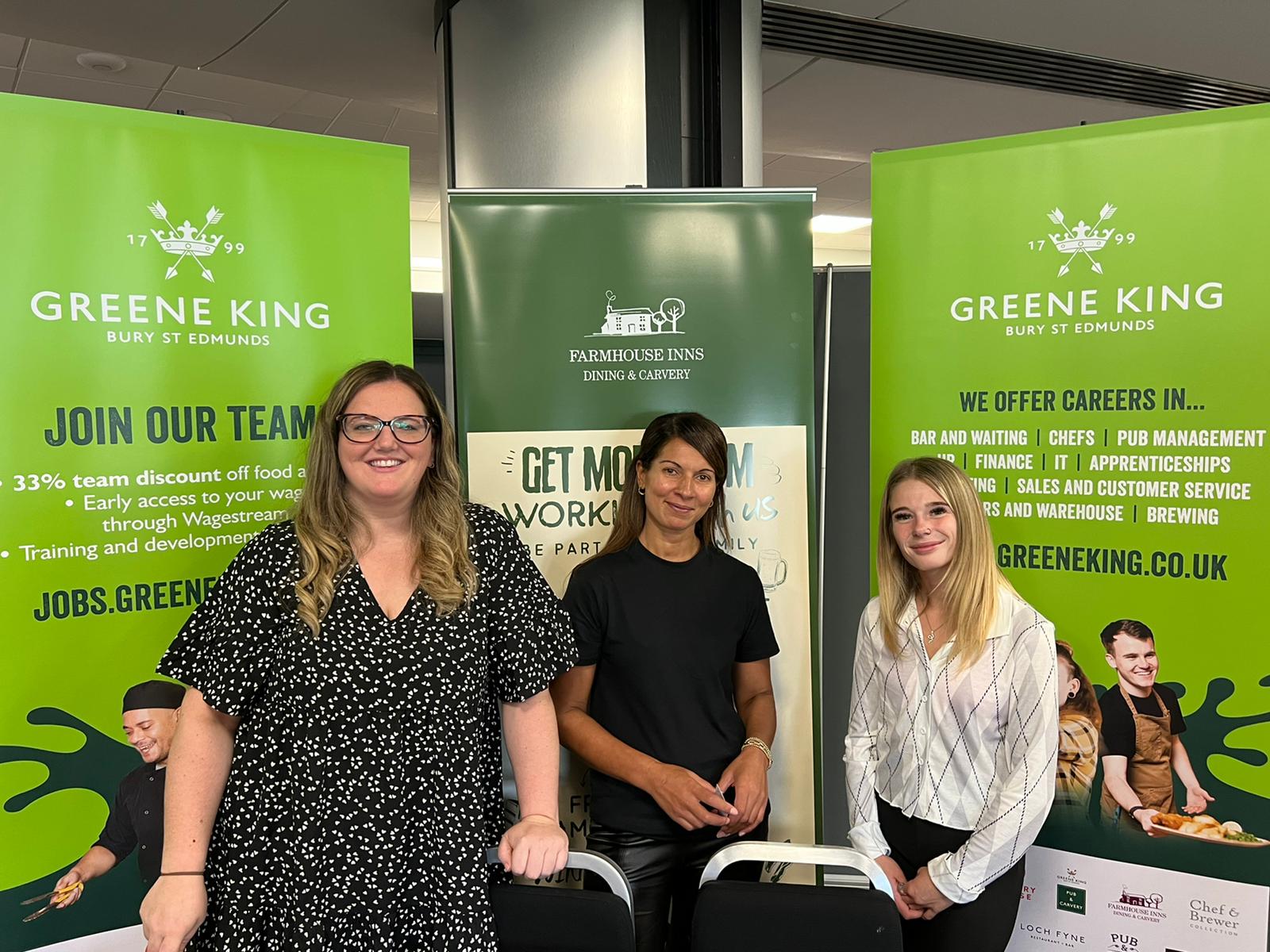 Greene King at our event in Derby