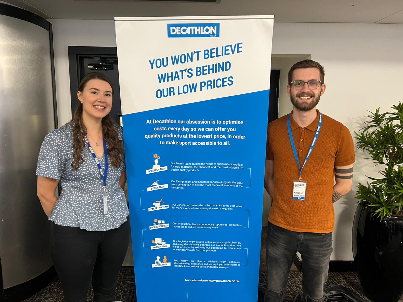 Decathlon at our event in Derby