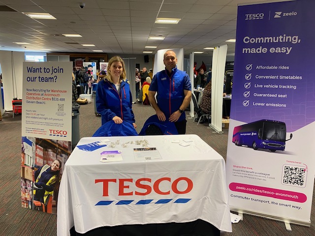 Tesco at our event in Newport