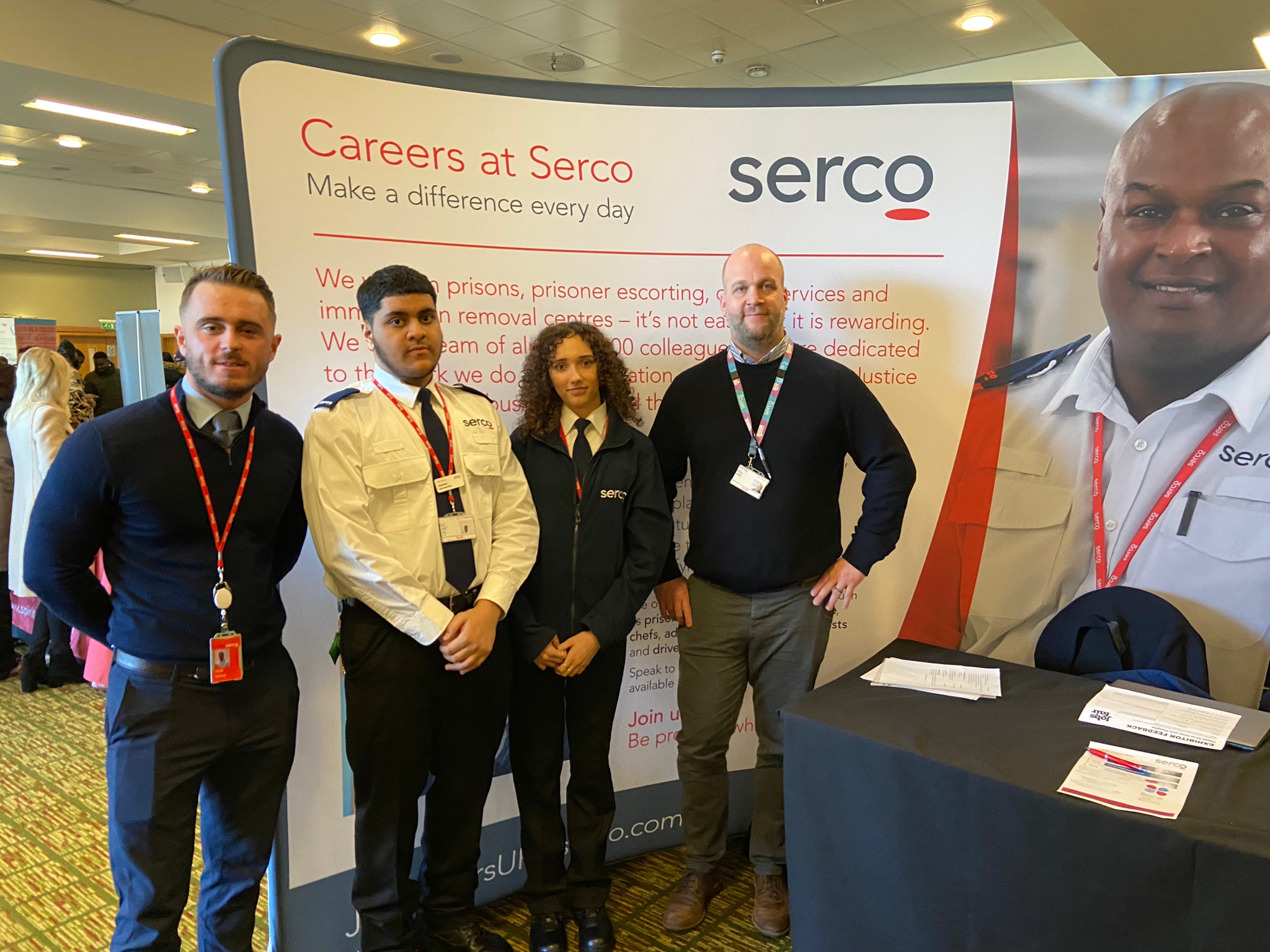 Serco at our event in Leicester