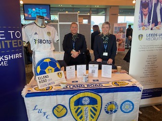 Leeds United at our event in Leeds
