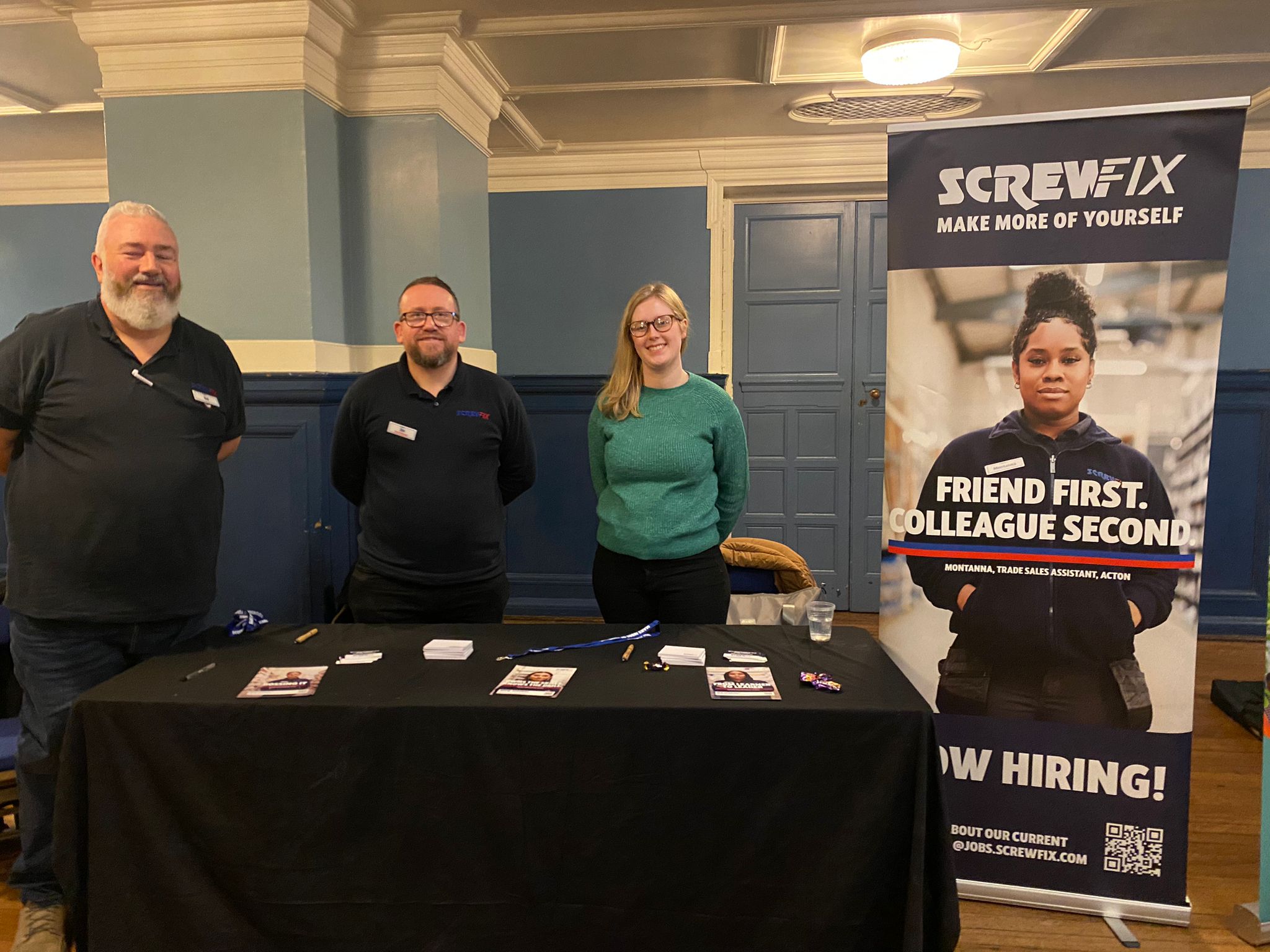 Screwfix at our event in Oxford