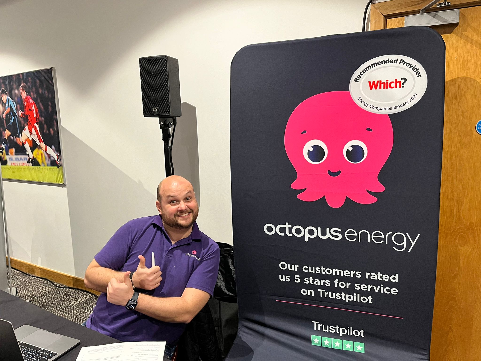 Octopus Energy at our event in Coventry