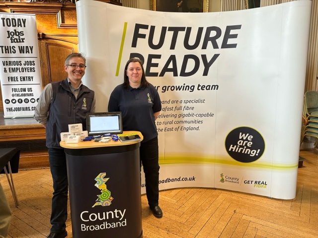 County Broadband at our event in Colchester