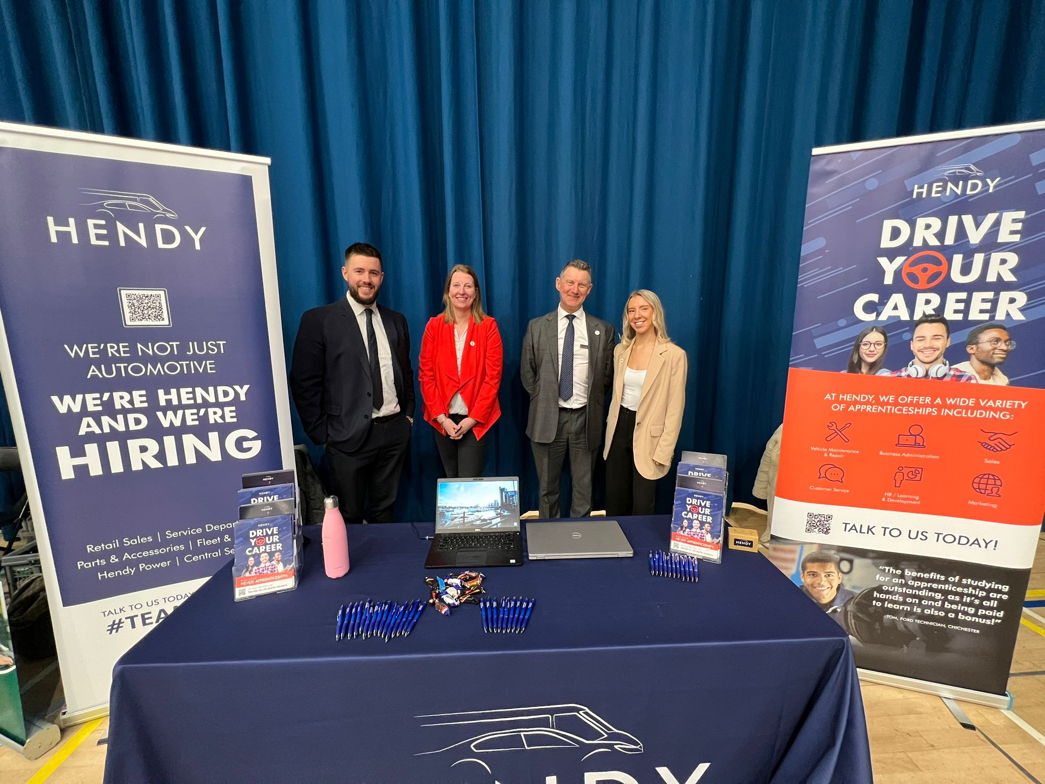 Hendy Group at our event in Crawley