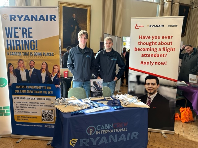 Ryanair at our event in Colchester