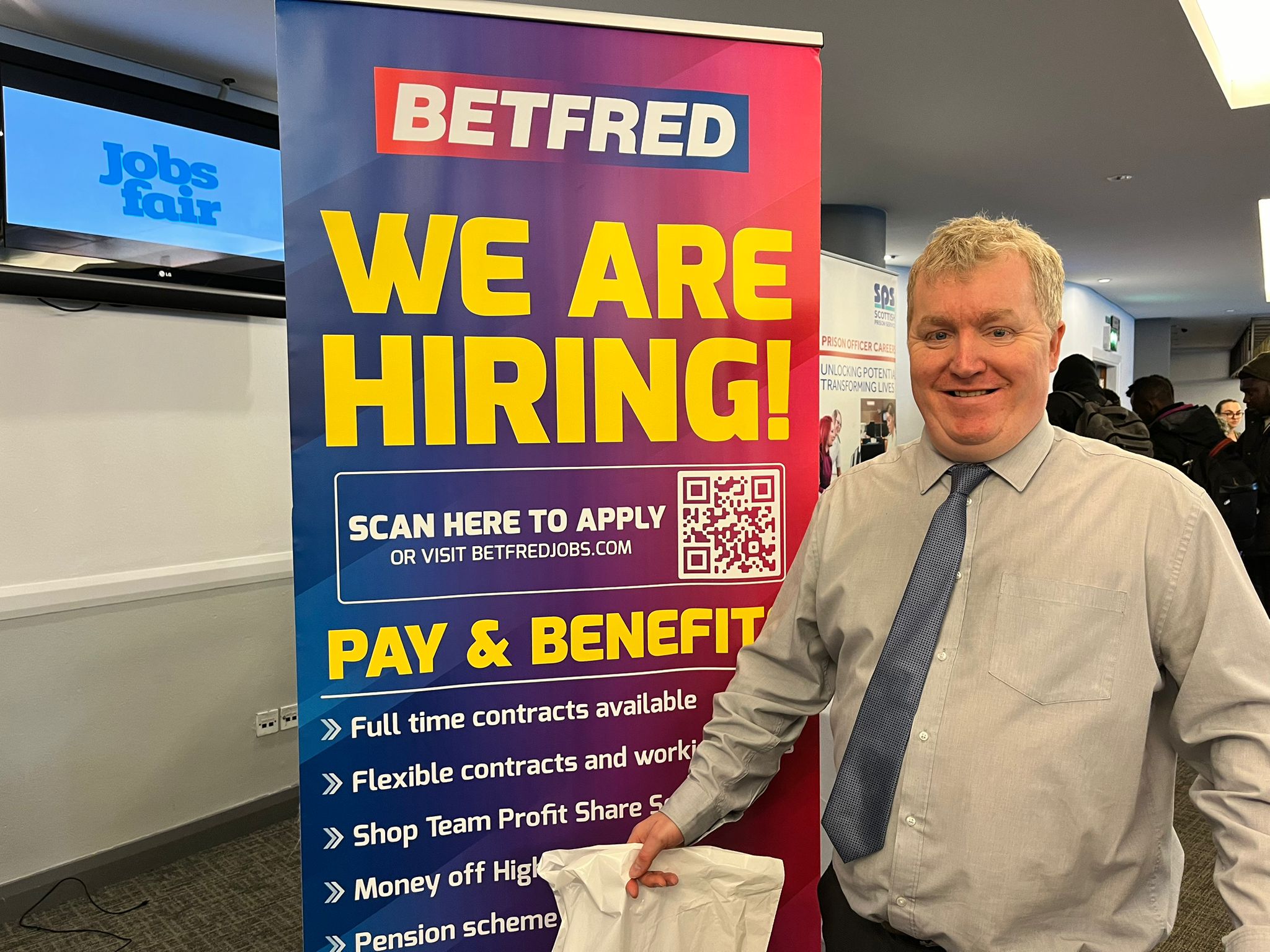 Betfred at our event in Glasgow