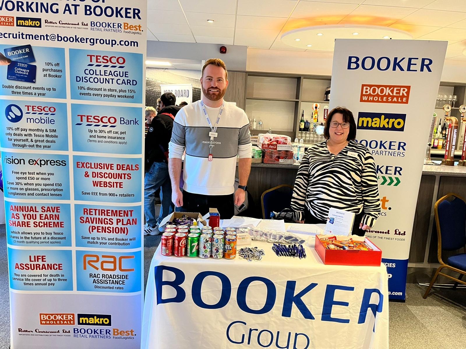 Booker at our event in Bournemouth