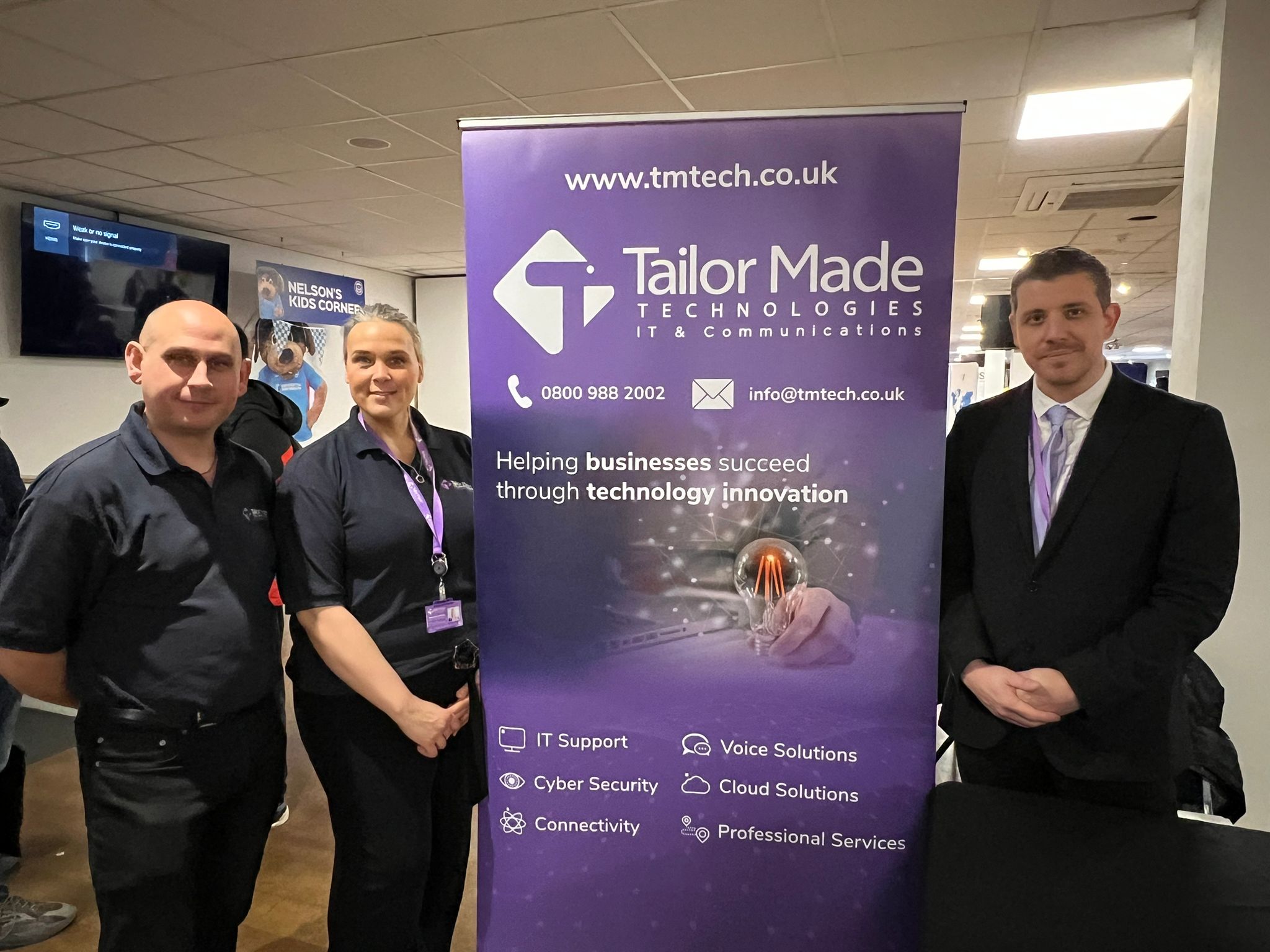 Tailor Made Technologies at our event in Portsmouth