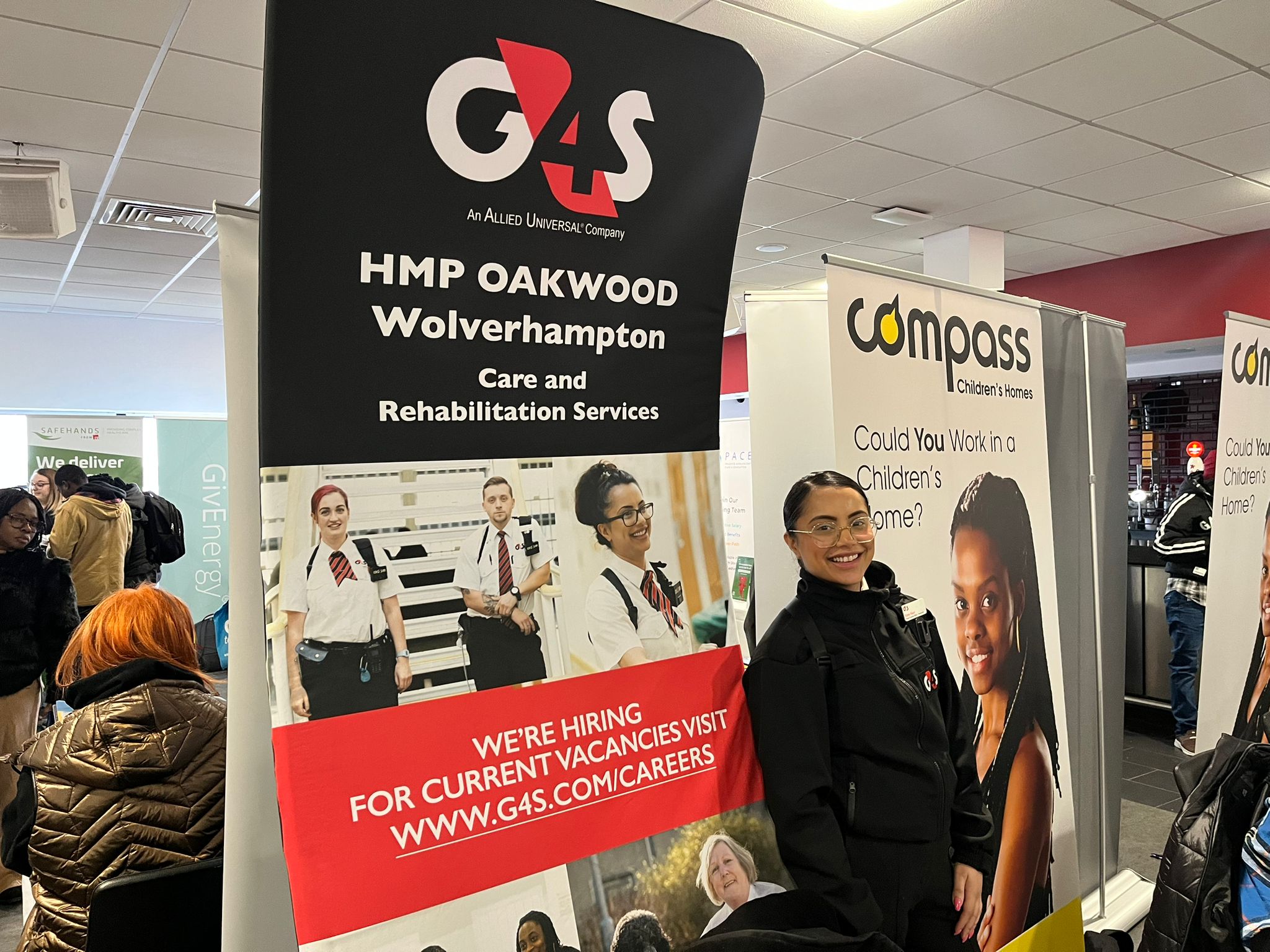 G4s at our event in Stoke-on-Trent