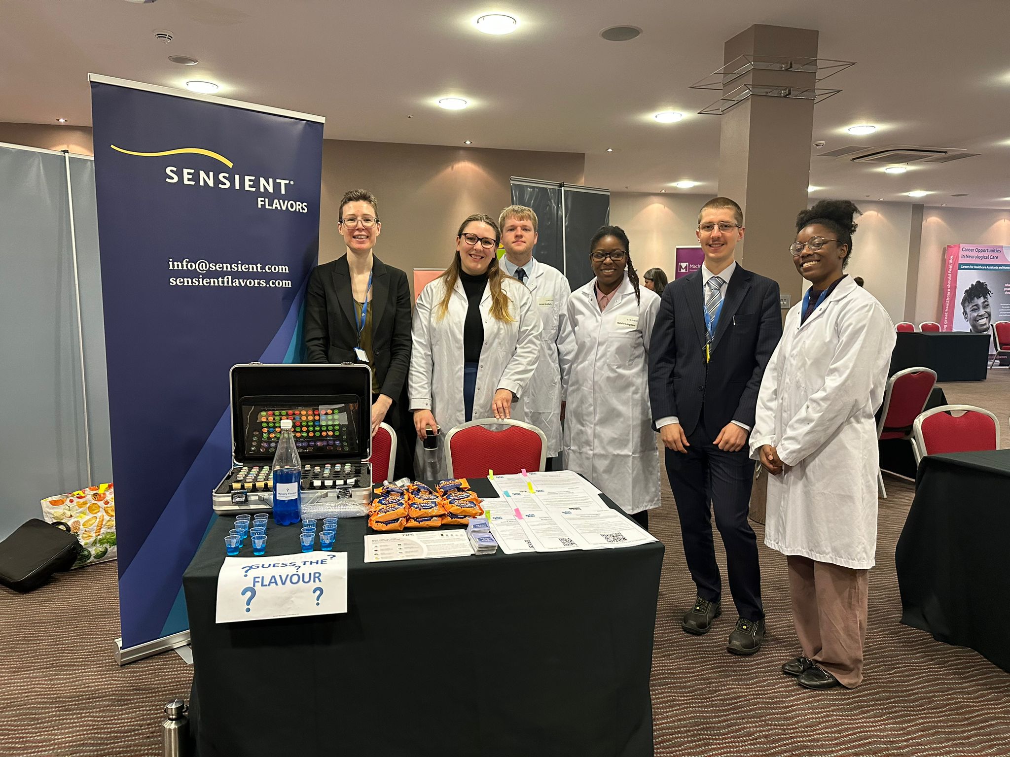 Sensient Flavors at our event in Milton Keynes