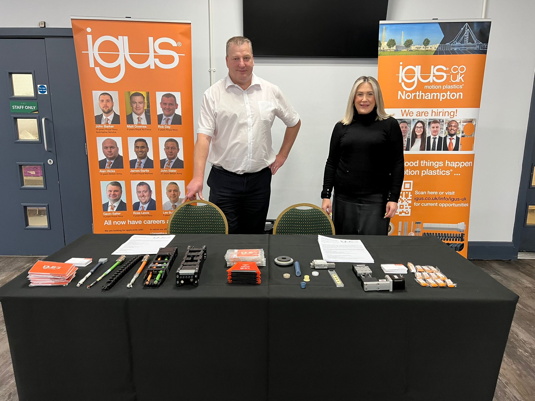 Igus at our event in Northampton