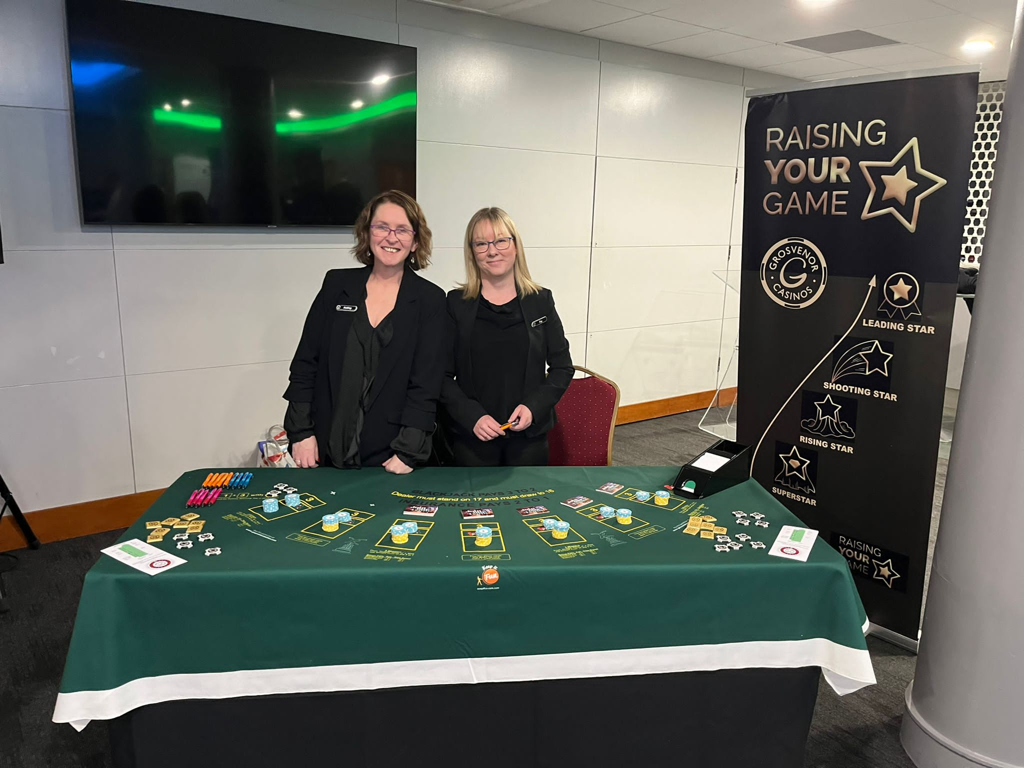 Grosvenor Casino at our event in Edinburgh