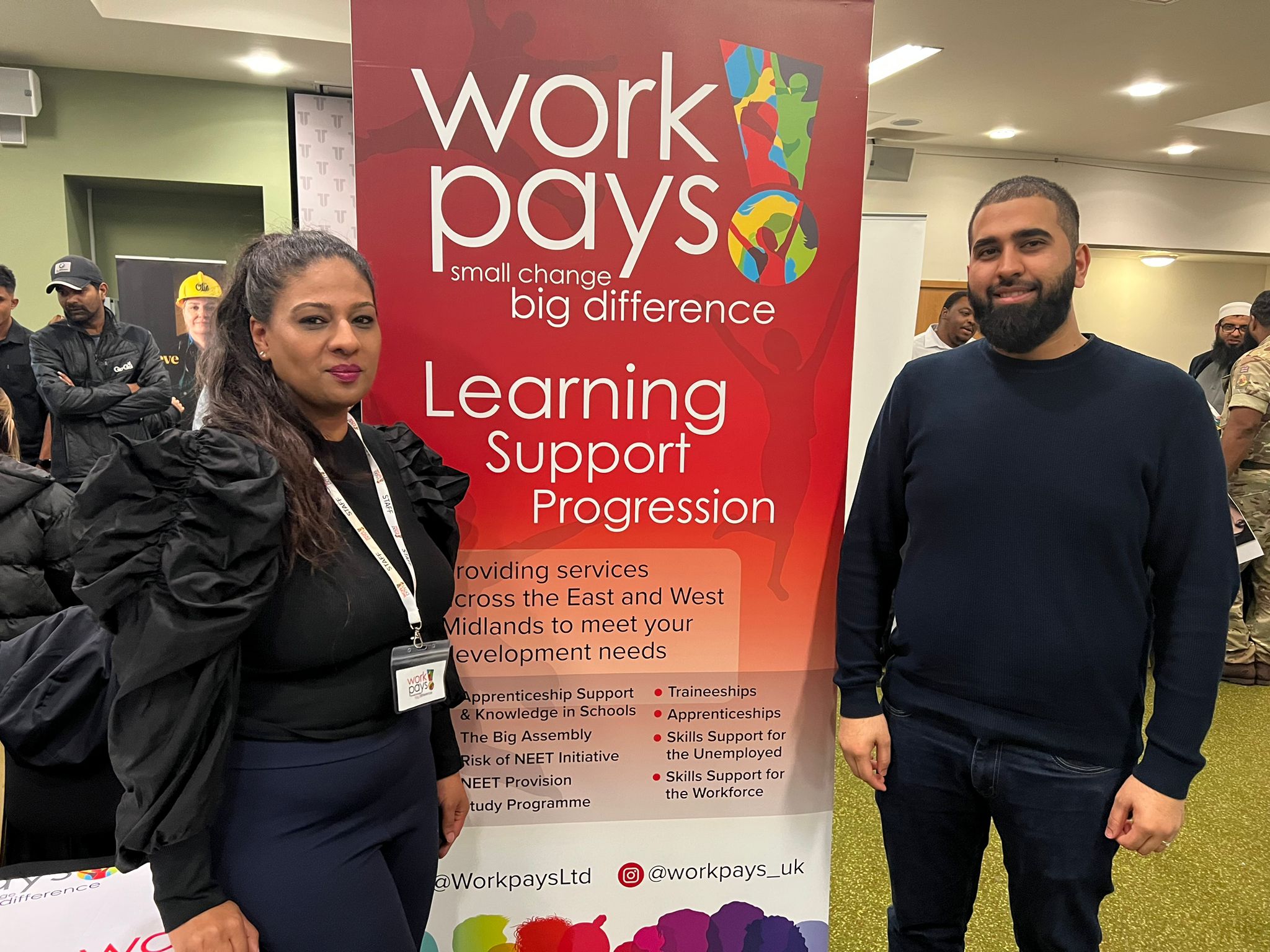 Workpays at our event in Leicester