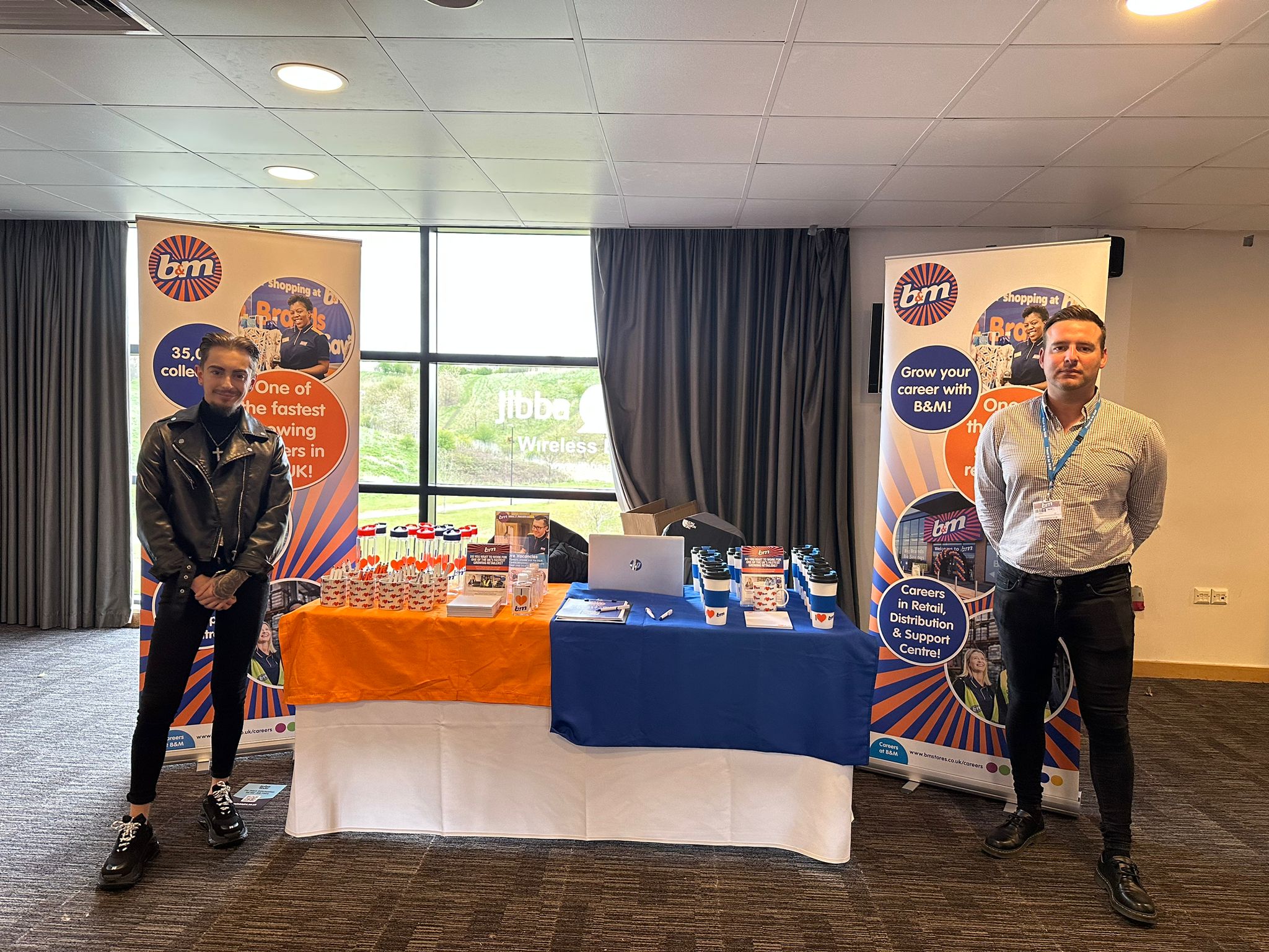 B&M at our event in Doncaster