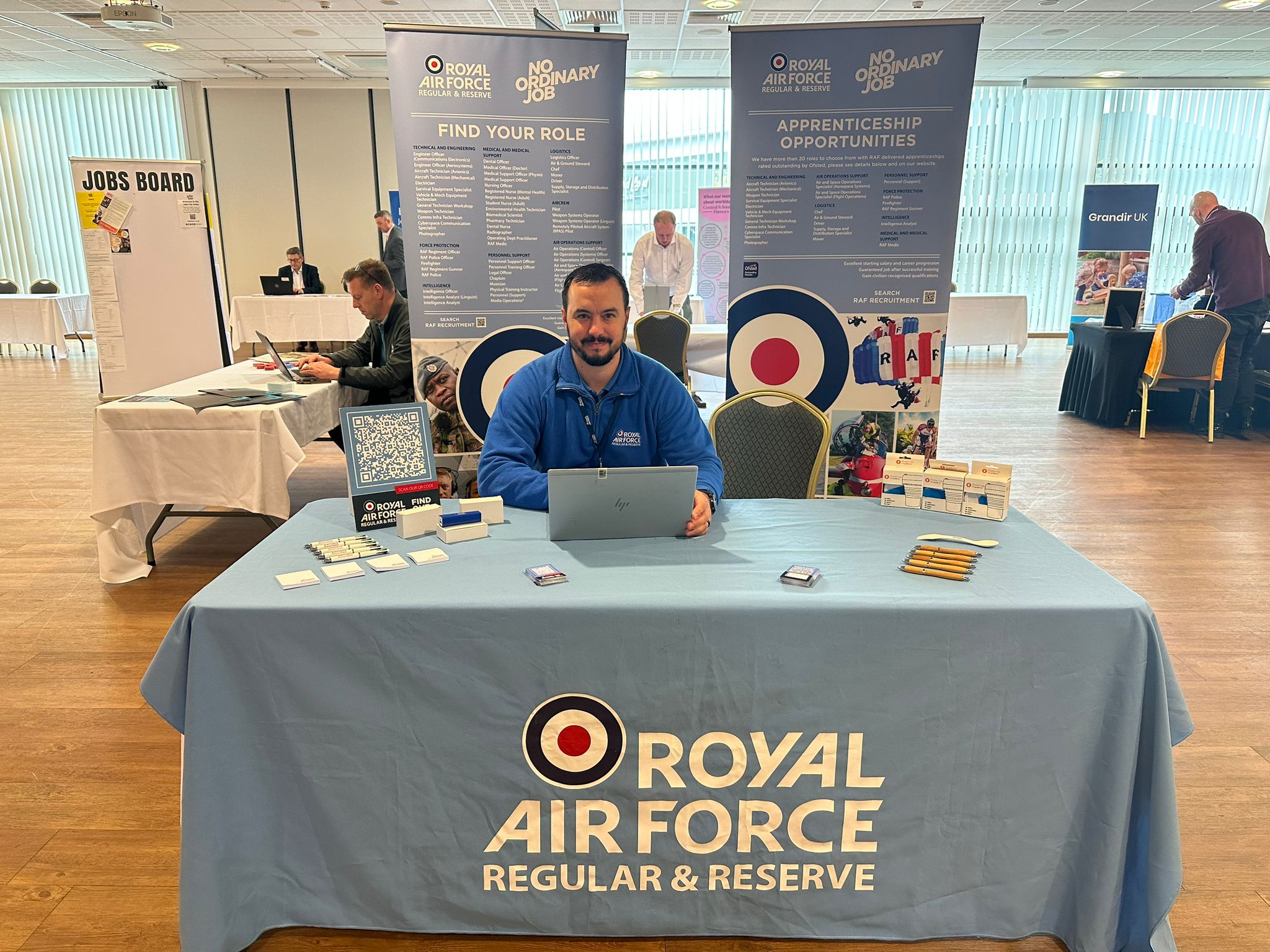 Royal Air Force at our event in Exeter