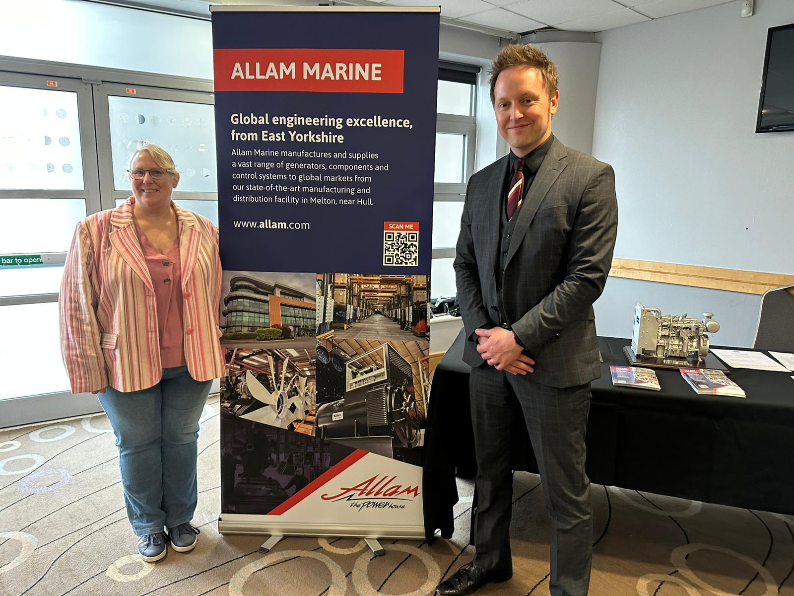 Allam Marine at our event in Hull