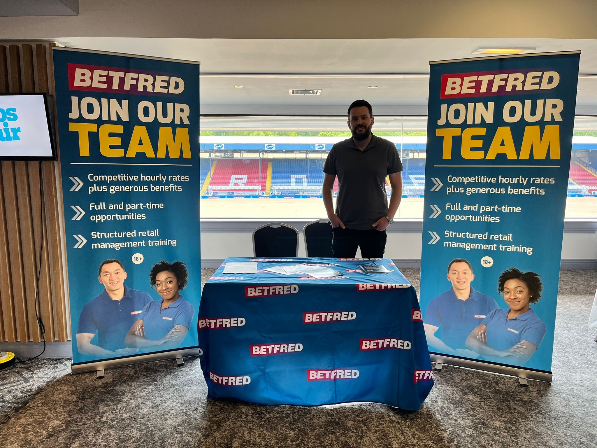 Betfred at our event in Blackburn