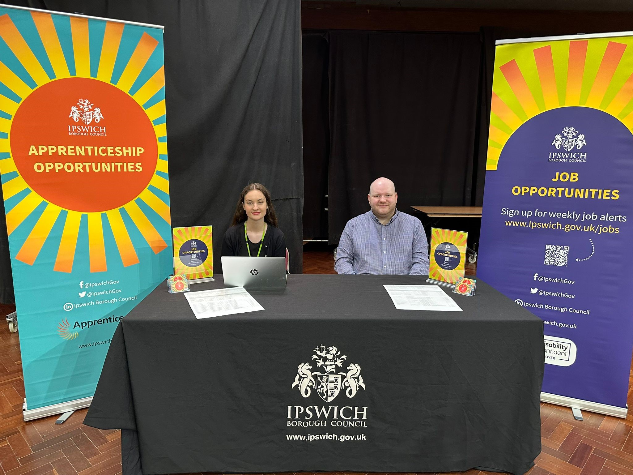 Ipswich Borough Council at our event in Ipswich