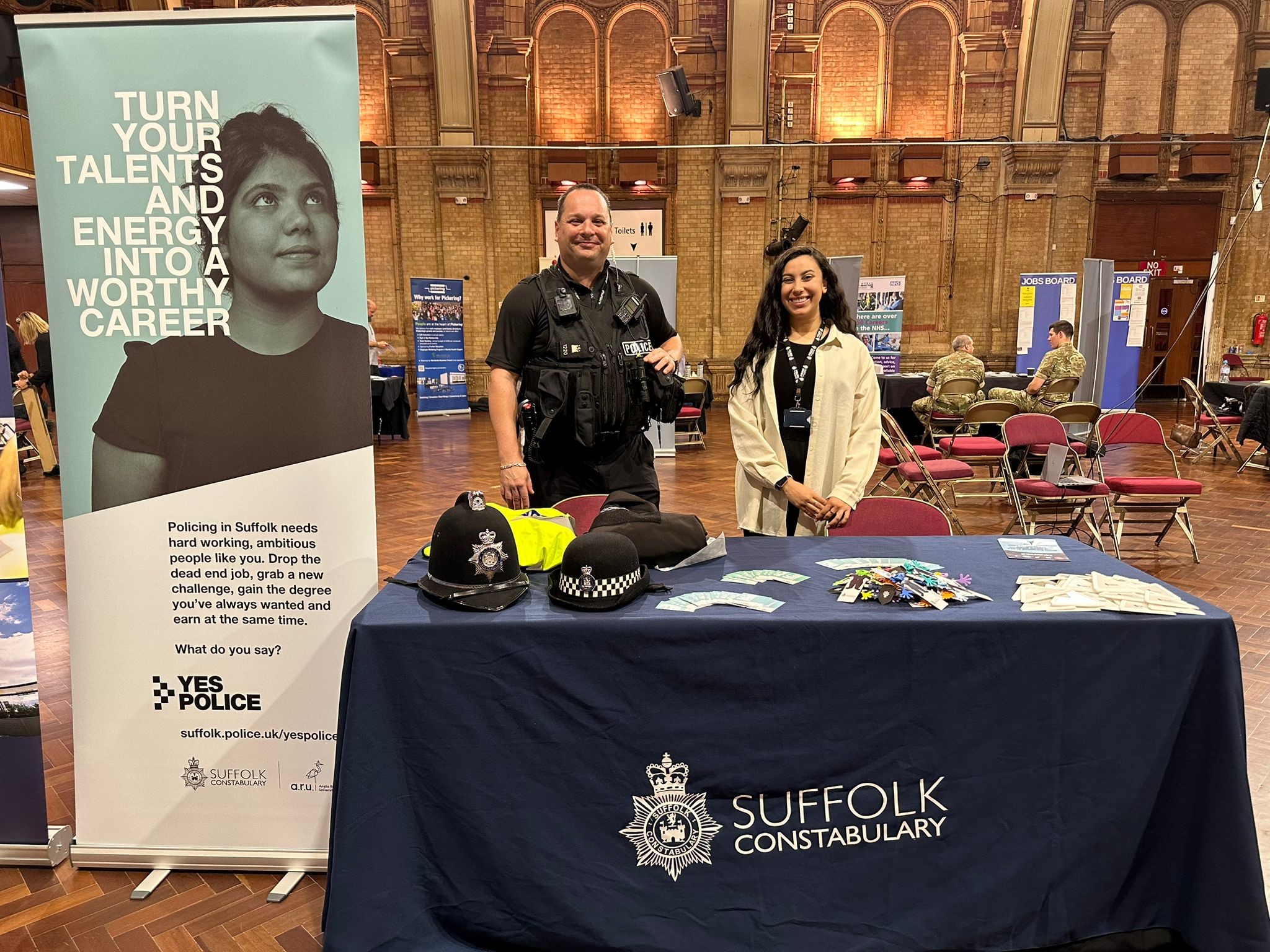 Suffolk Constabulary at our event in Ipswich