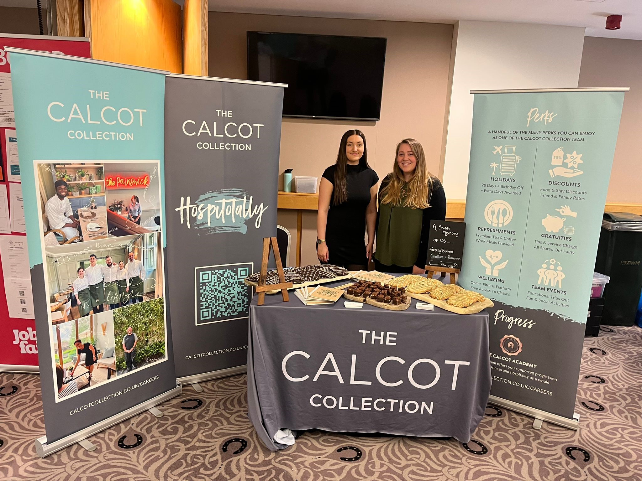 The Calcot Collection at our event in Cheltenham & Gloucester