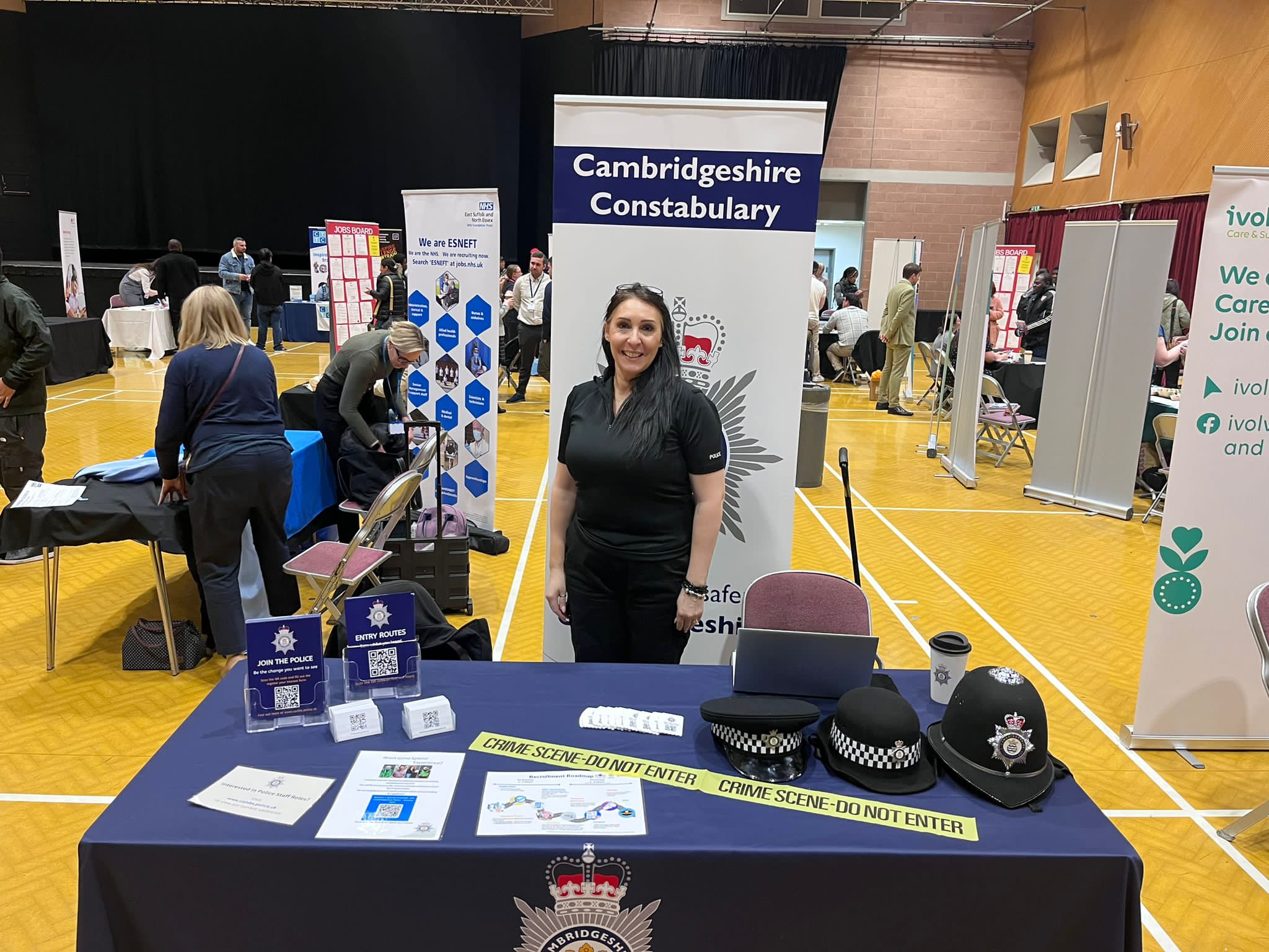 Cambridgeshire Constabulary at our event in Colchester