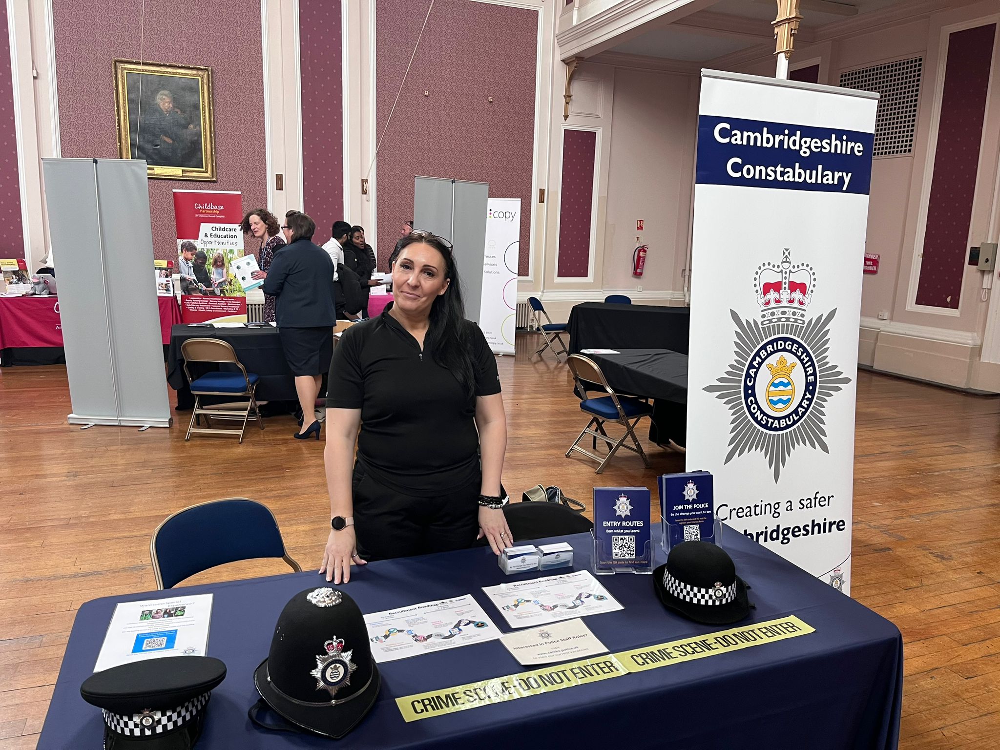 Cambridgeshire Constabulary at our event in Cambridge