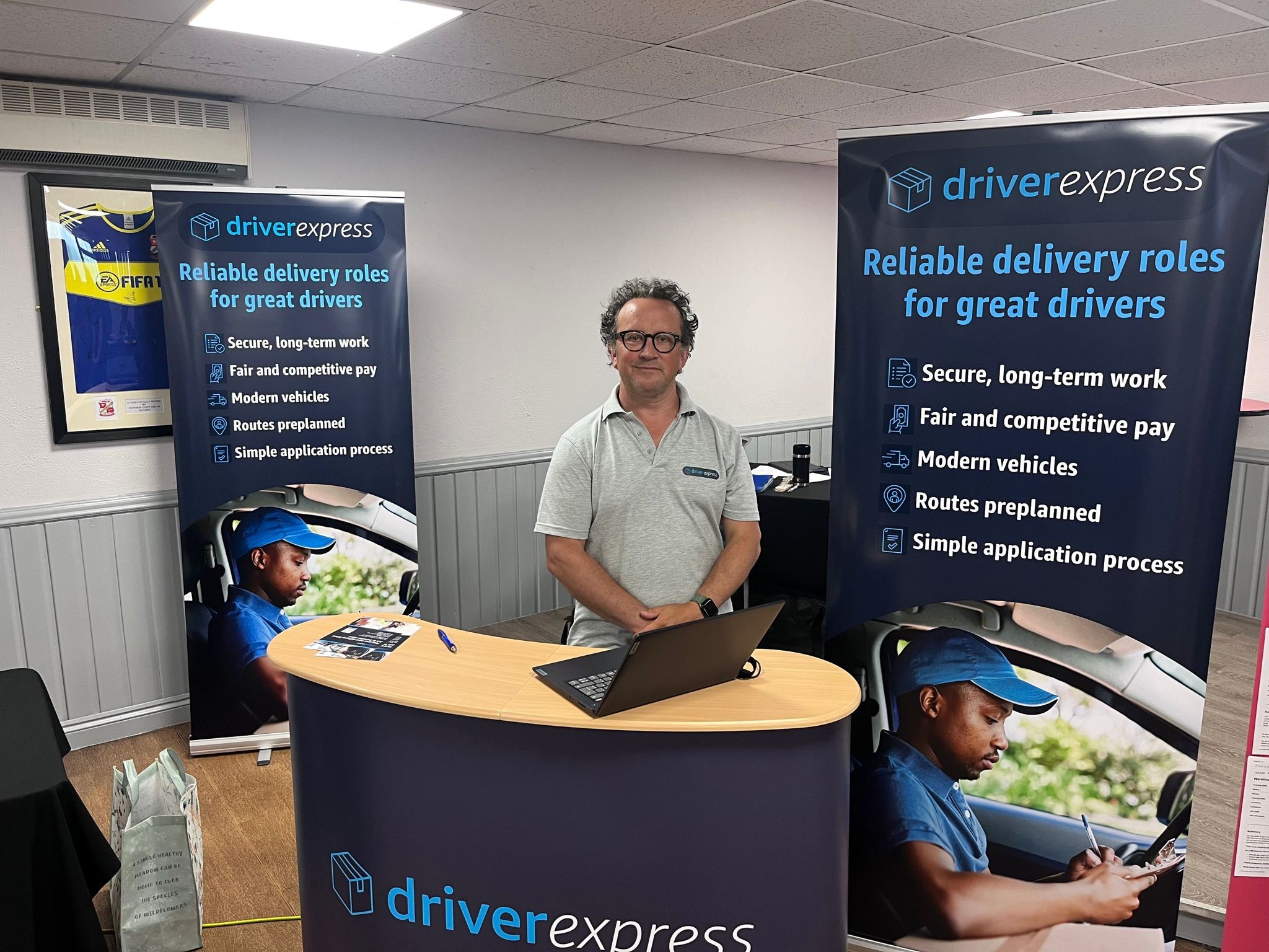 Driver Express at our event in Swindon