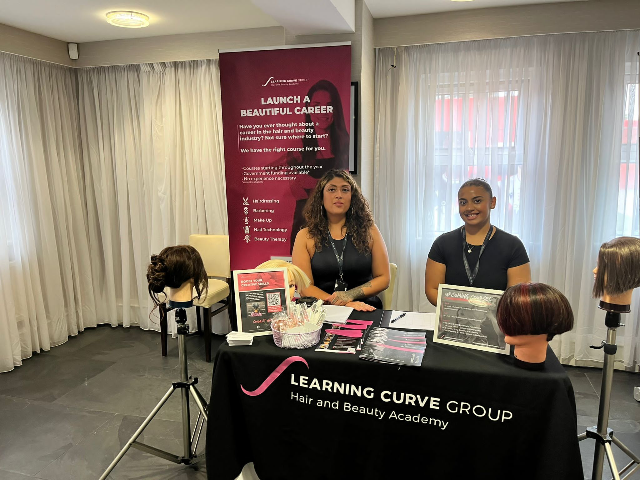 Learning Curve Group at our event in South London