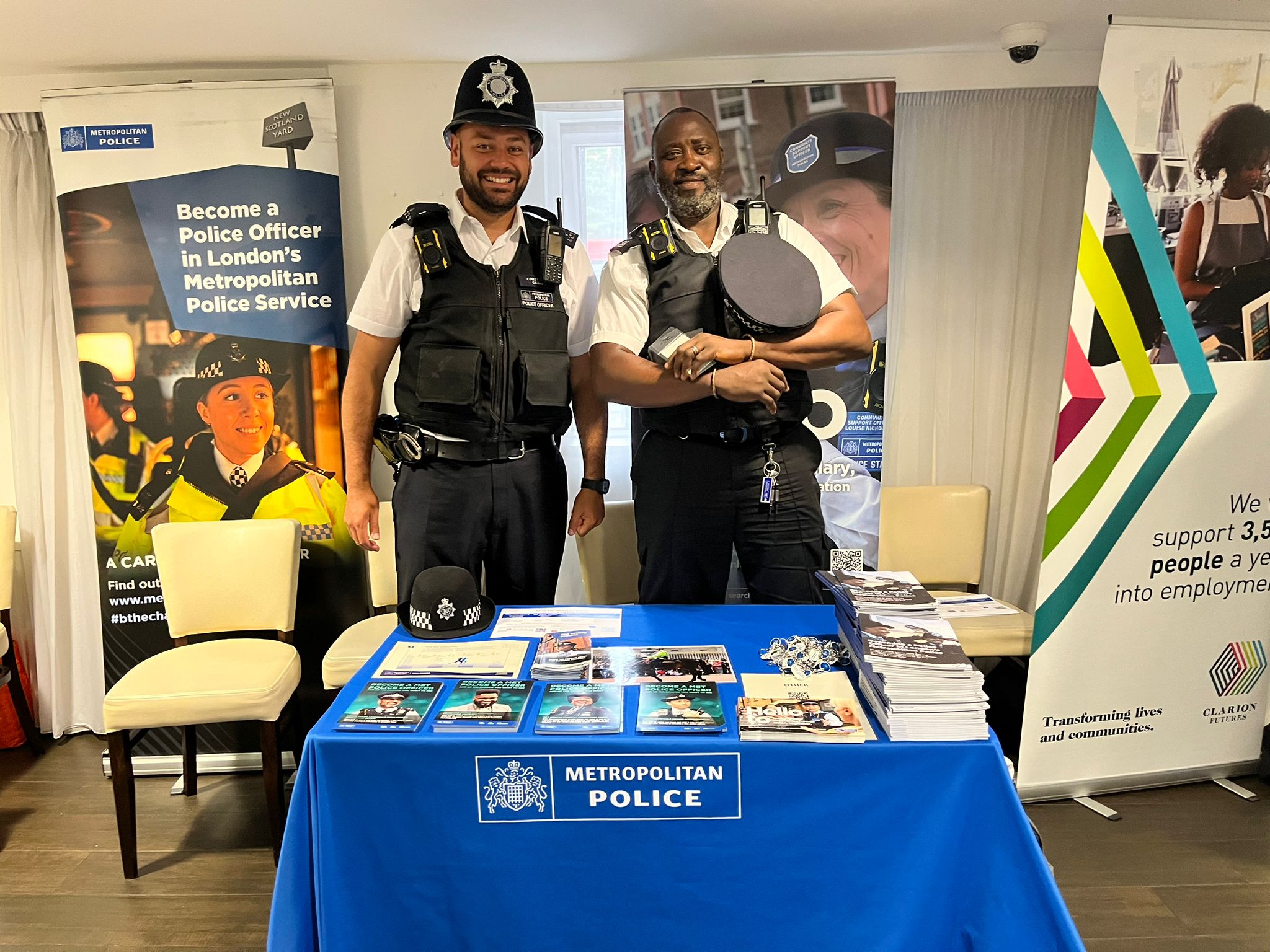 Metropolitan Police at our event in South London