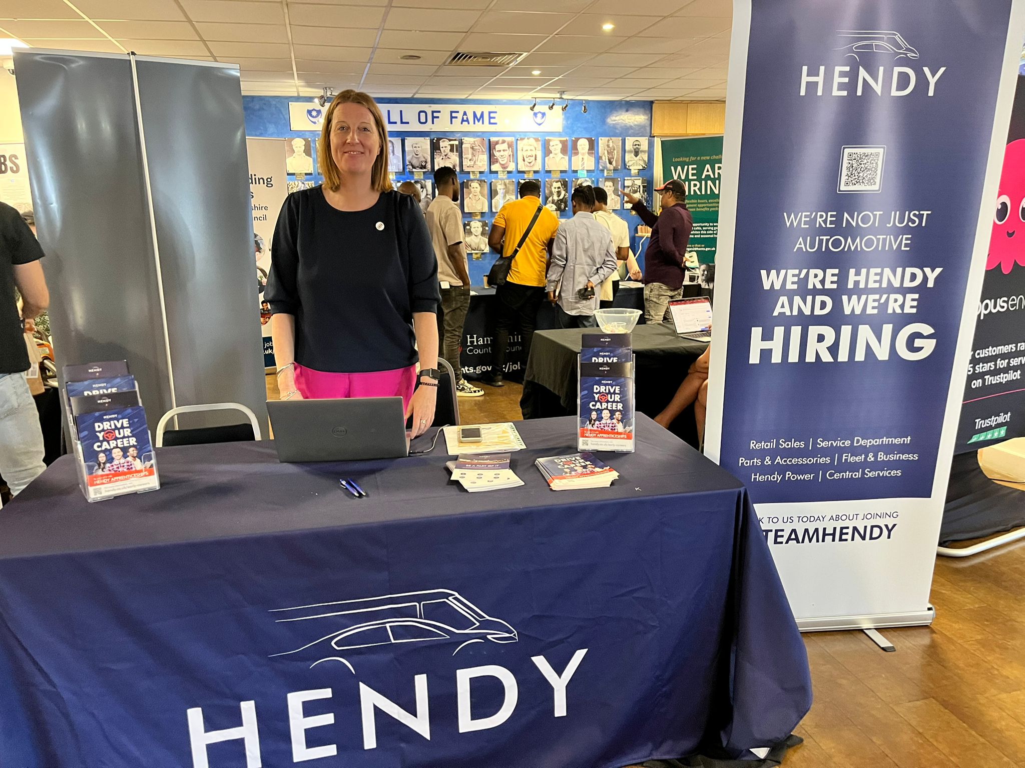 Hendy at our event in Portsmouth