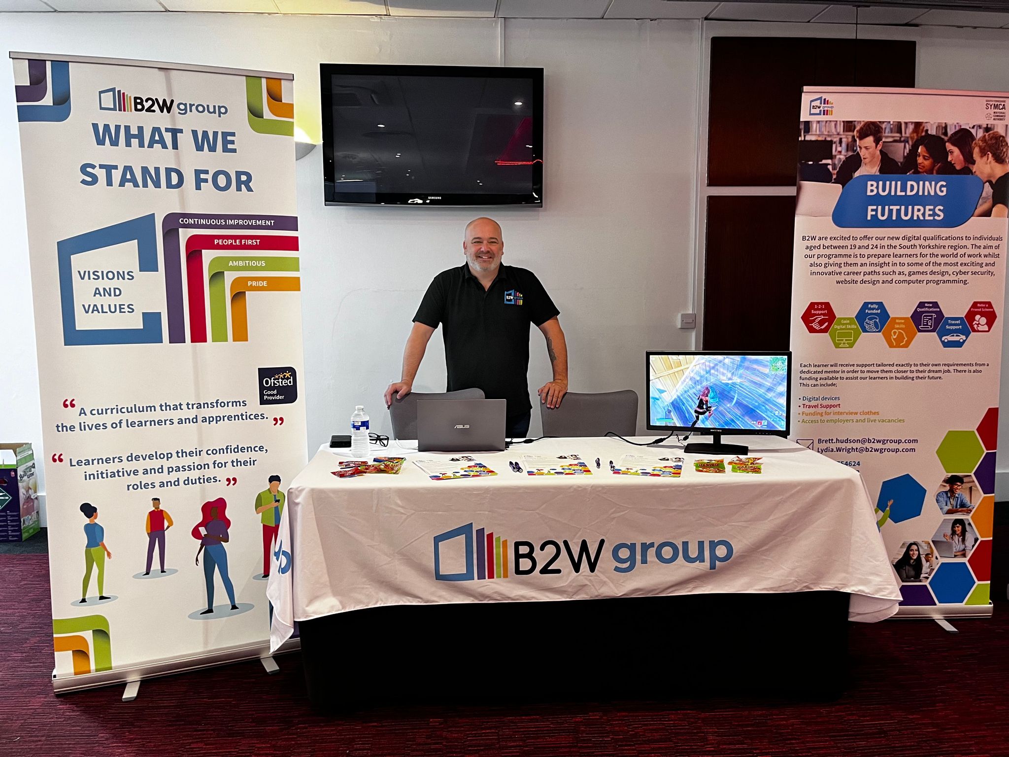 B2W Group at our event in Sheffield