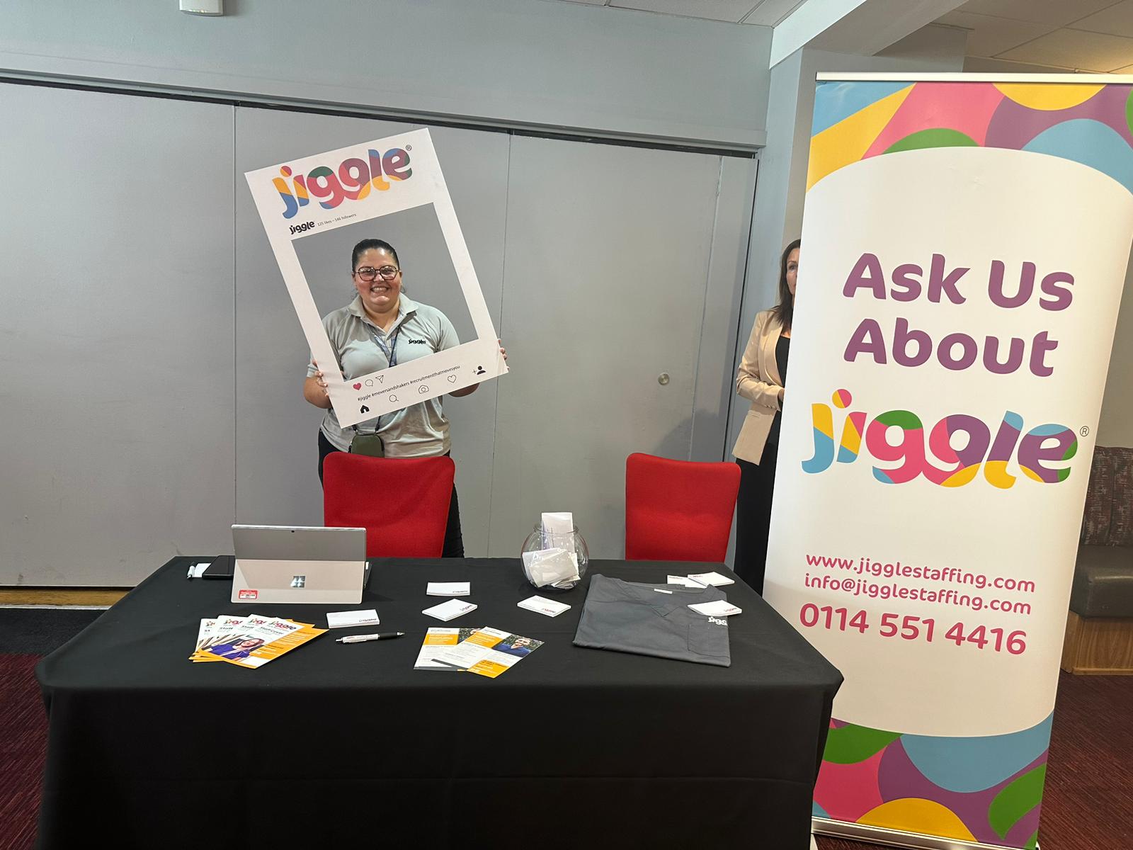 Jiggle Staffing at our event in Sheffield