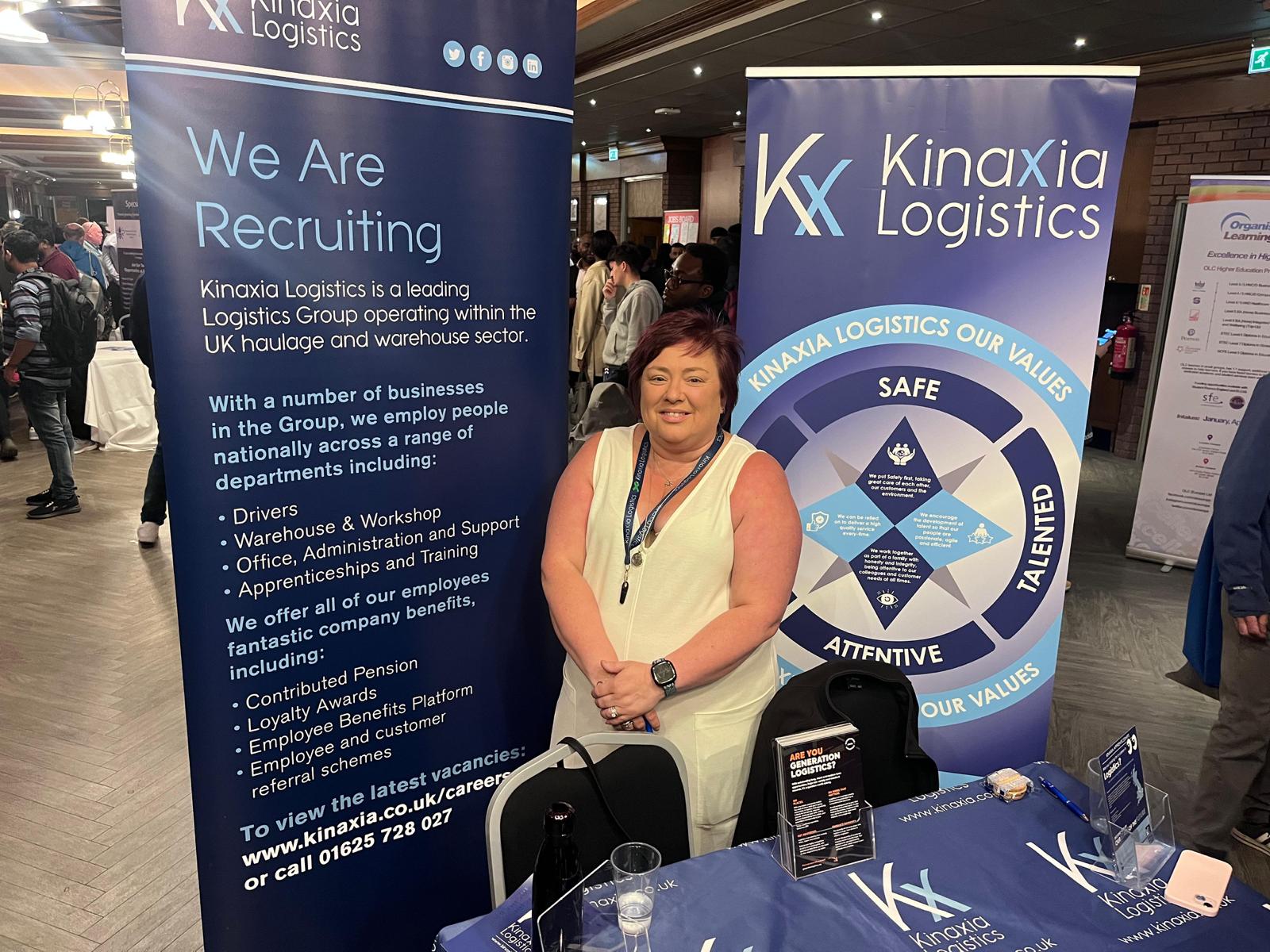 Kinaxia Logistics at our event in Manchester