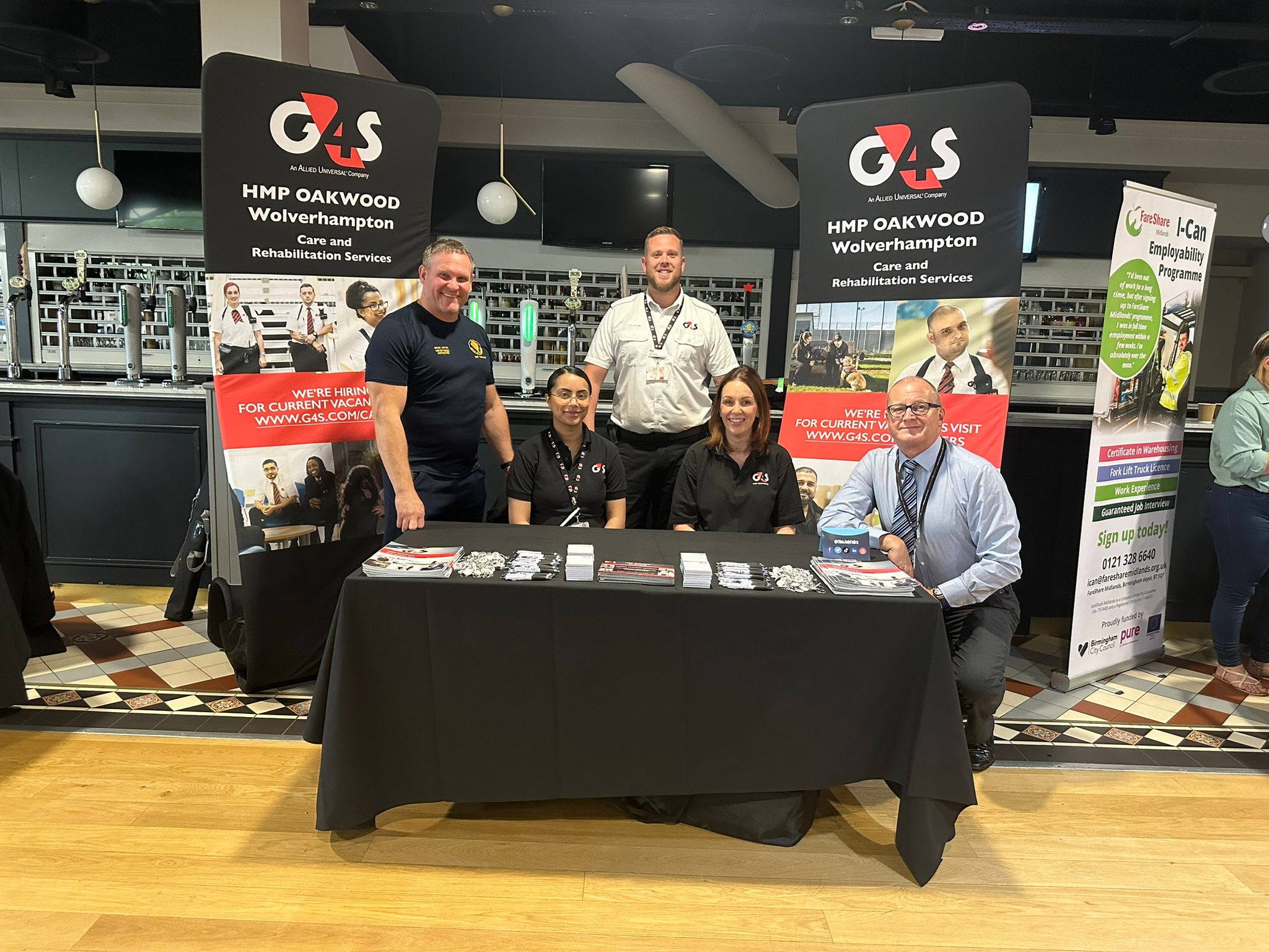 G4S at our event in Birmingham