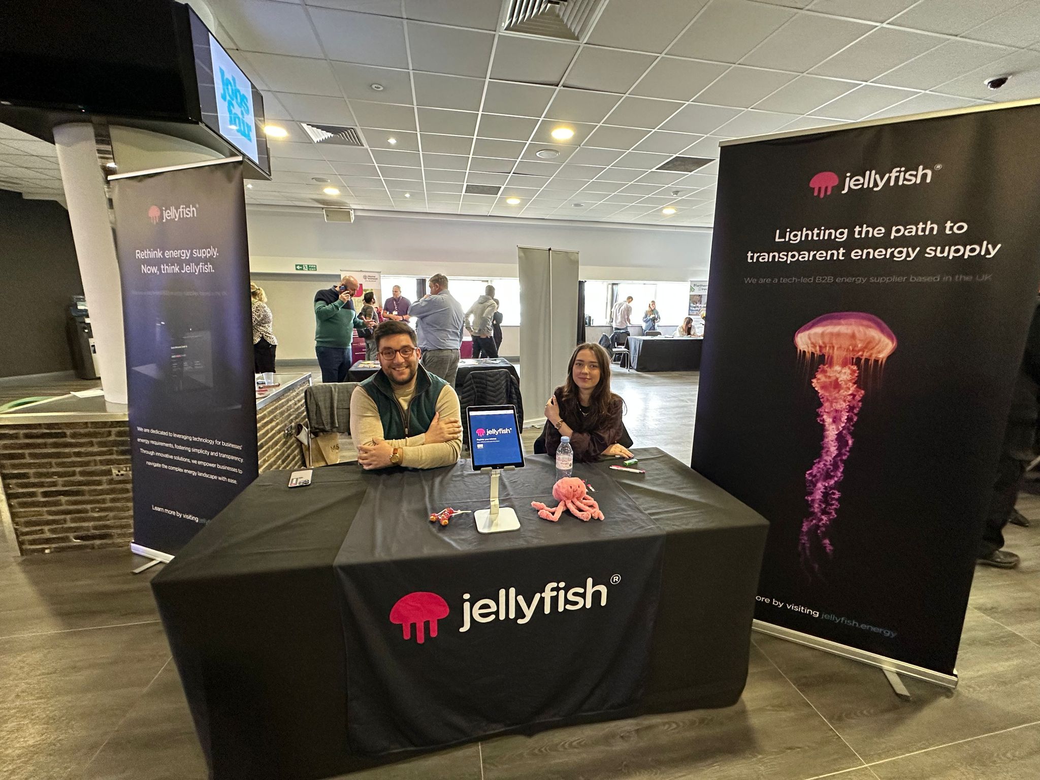 Jellyfish Energy at our event in Newcastle