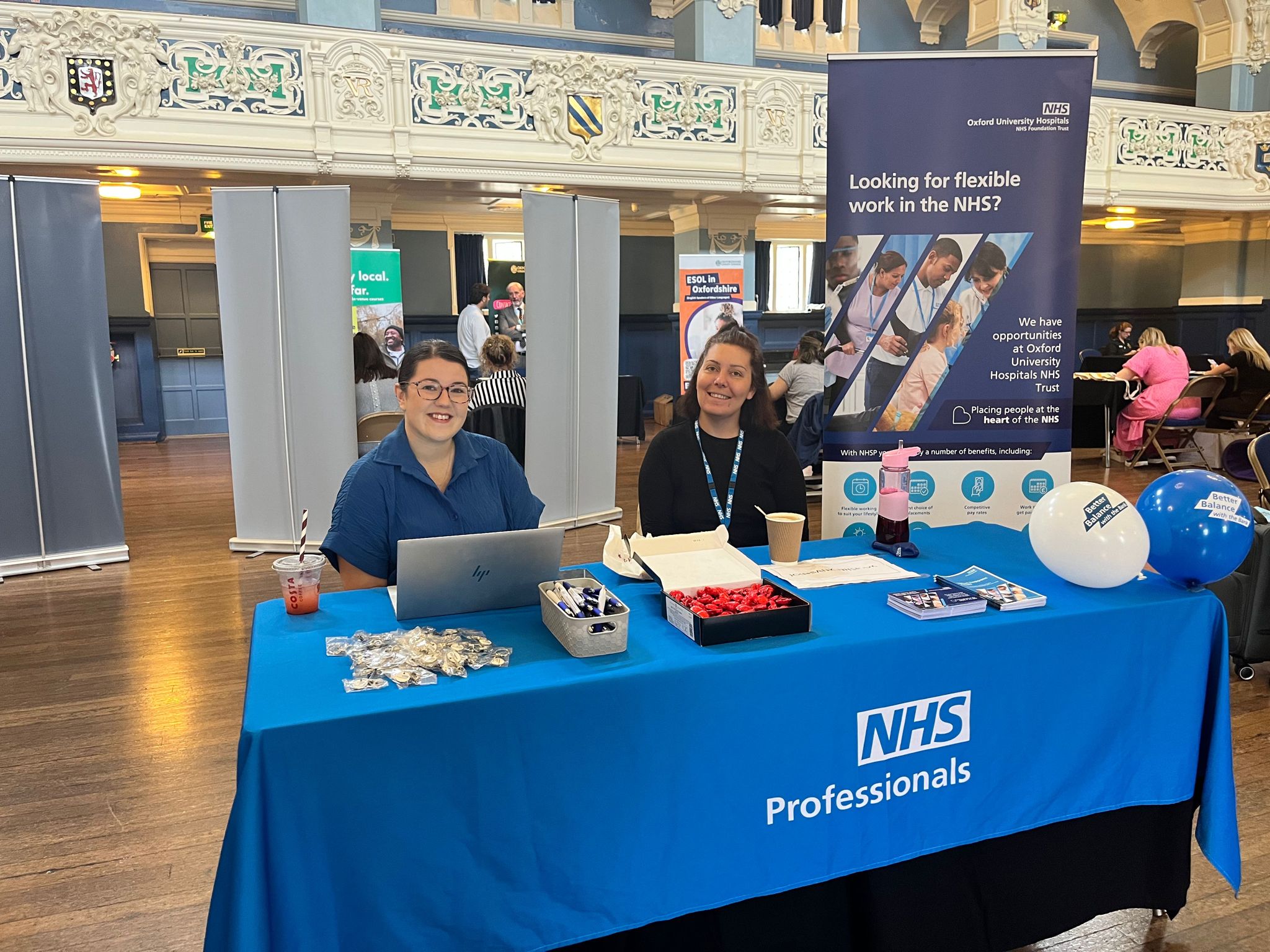 NHS Professionals at our event in Oxford