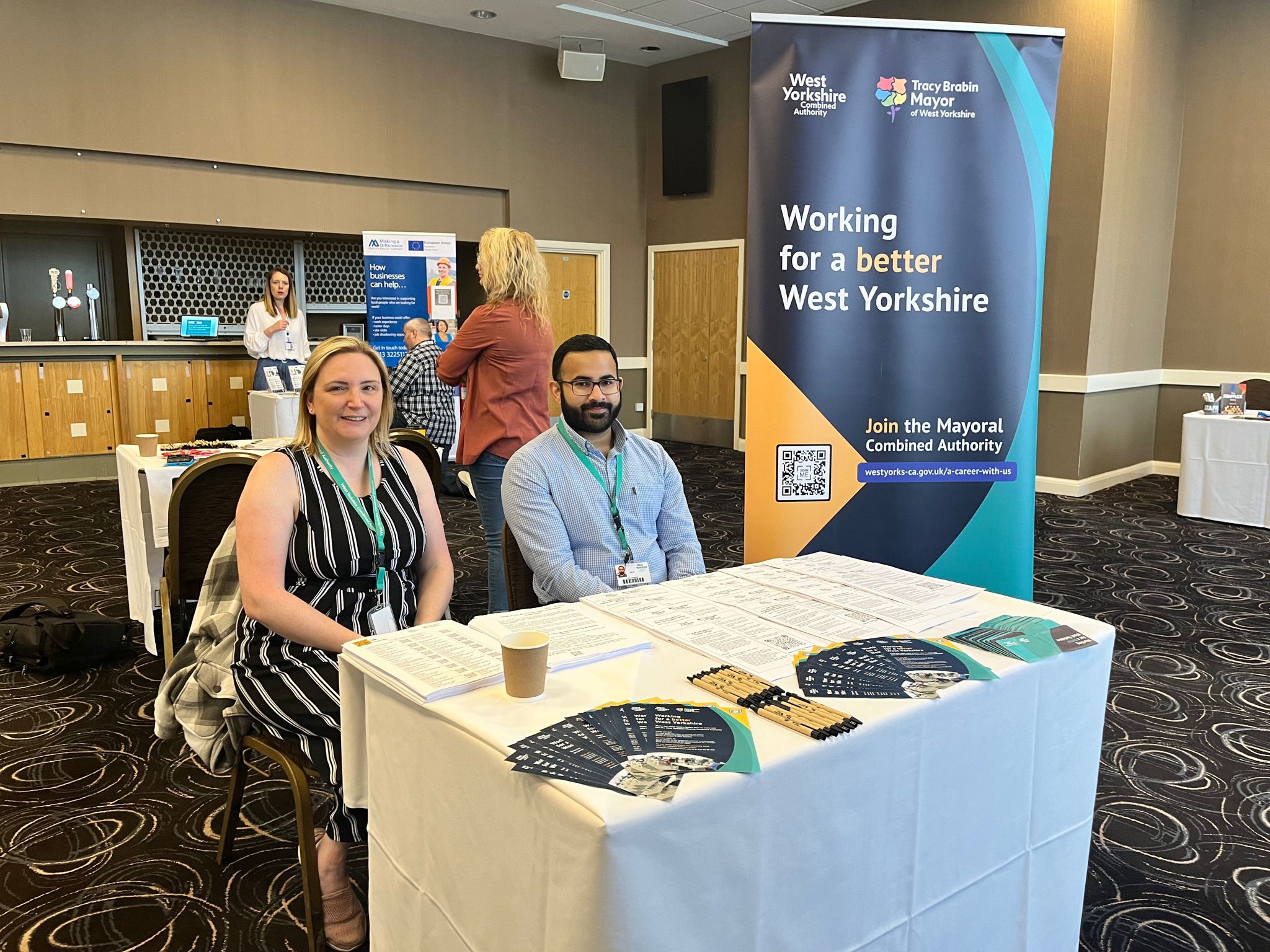 West Yorkshire Combined Authority at our event in Huddersfield