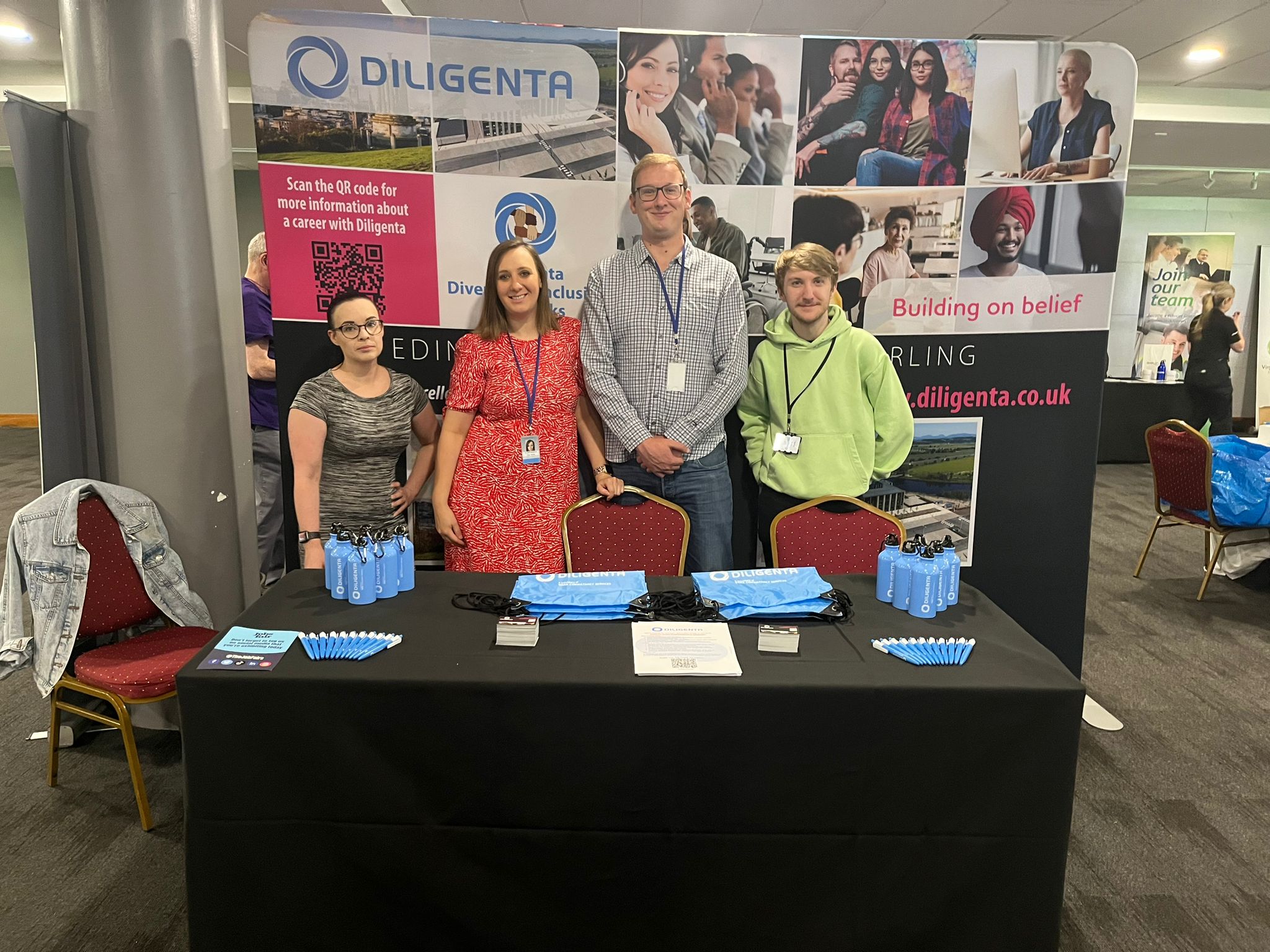 Diligenta at our event in Edinburgh