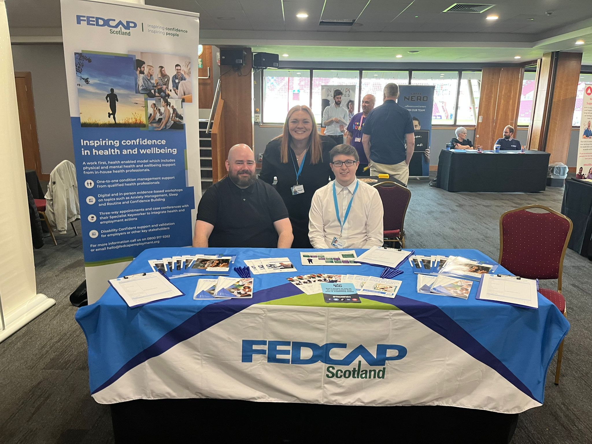 Fedcap Scotland at our event in Edinburgh