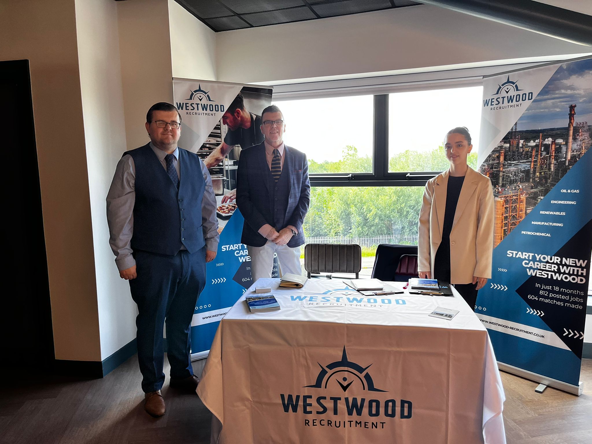 Westwood Recruitment at our event in Middlesbrough