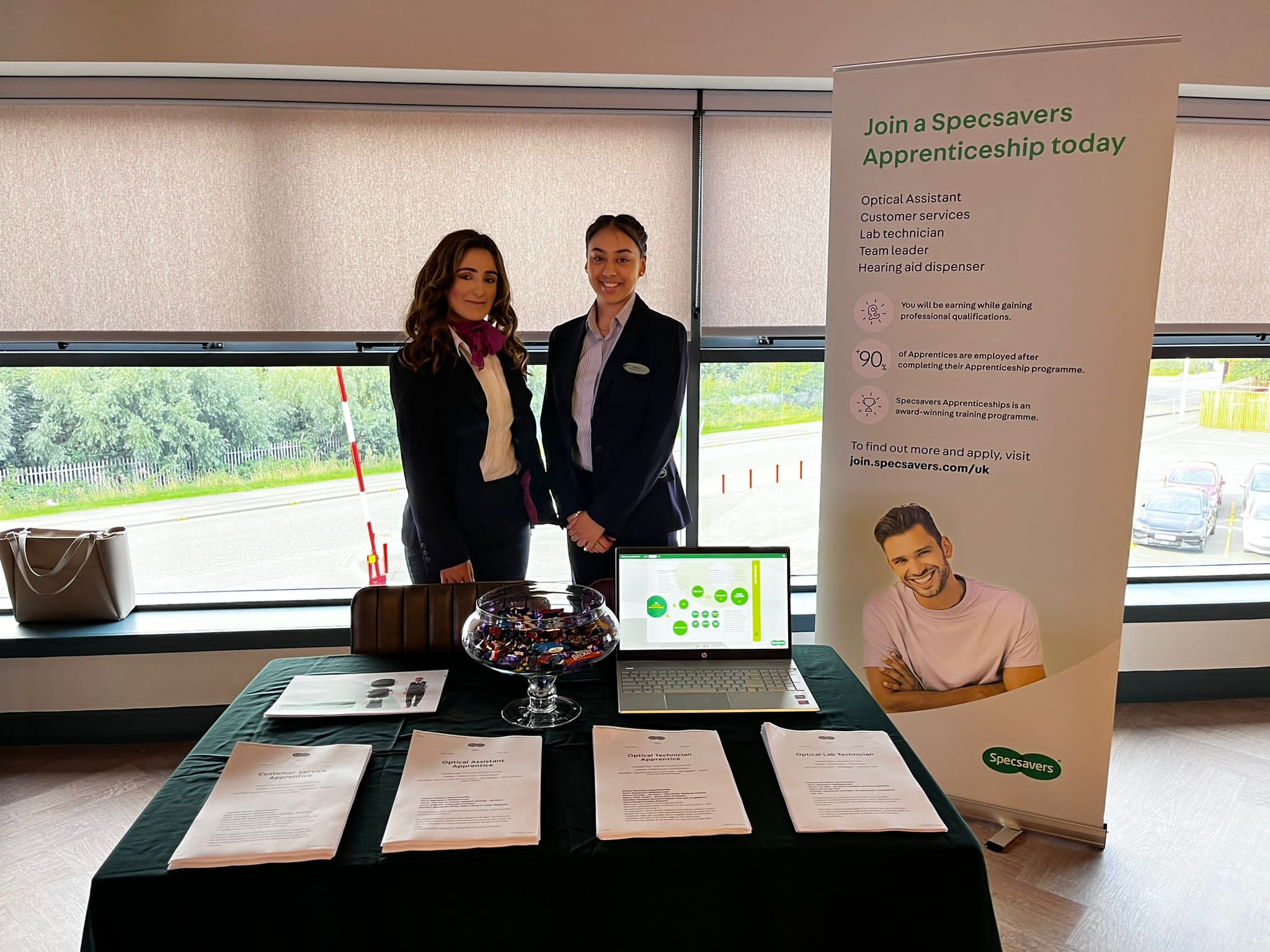 Specsavers at our event in Middlesbrough