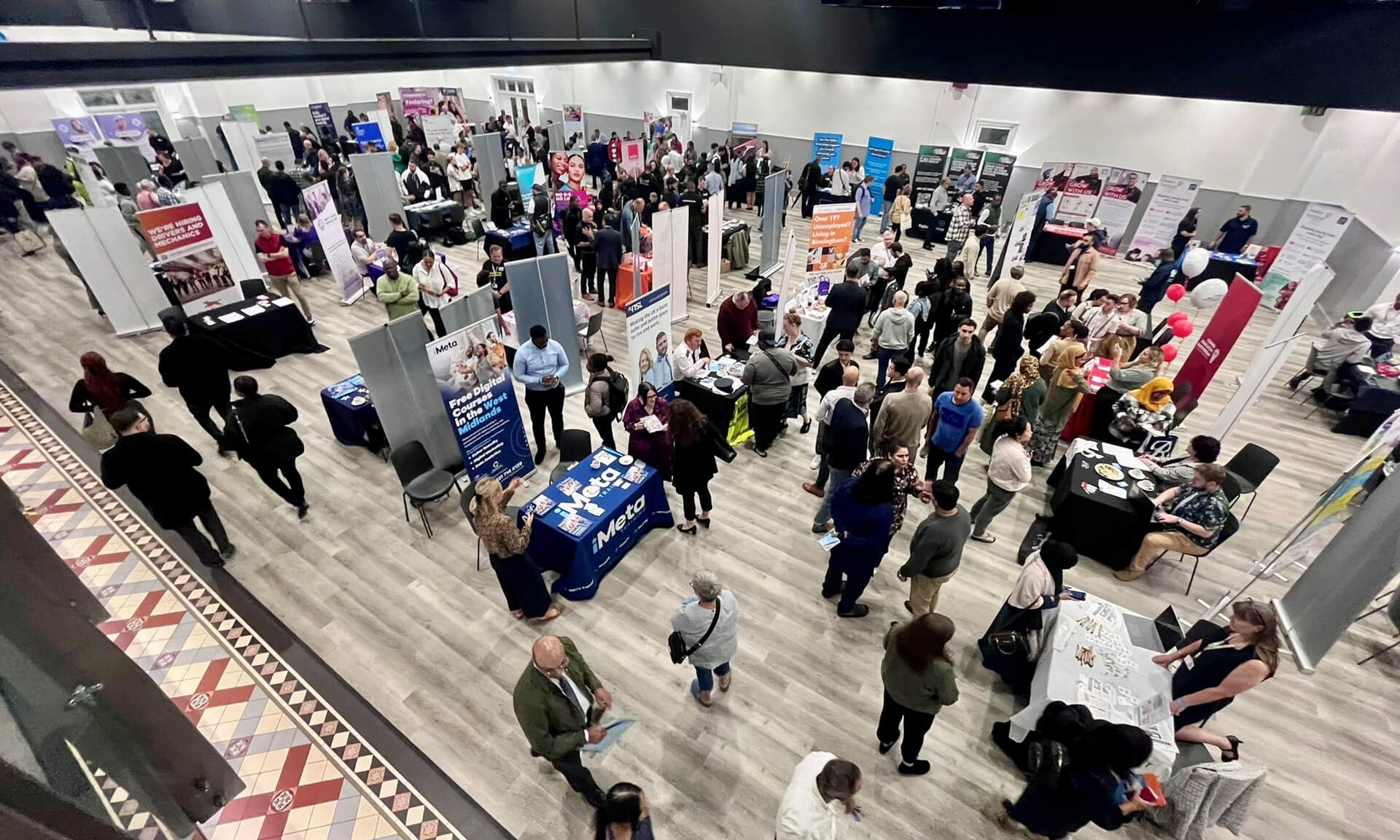 Birmingham Jobs Fair in action