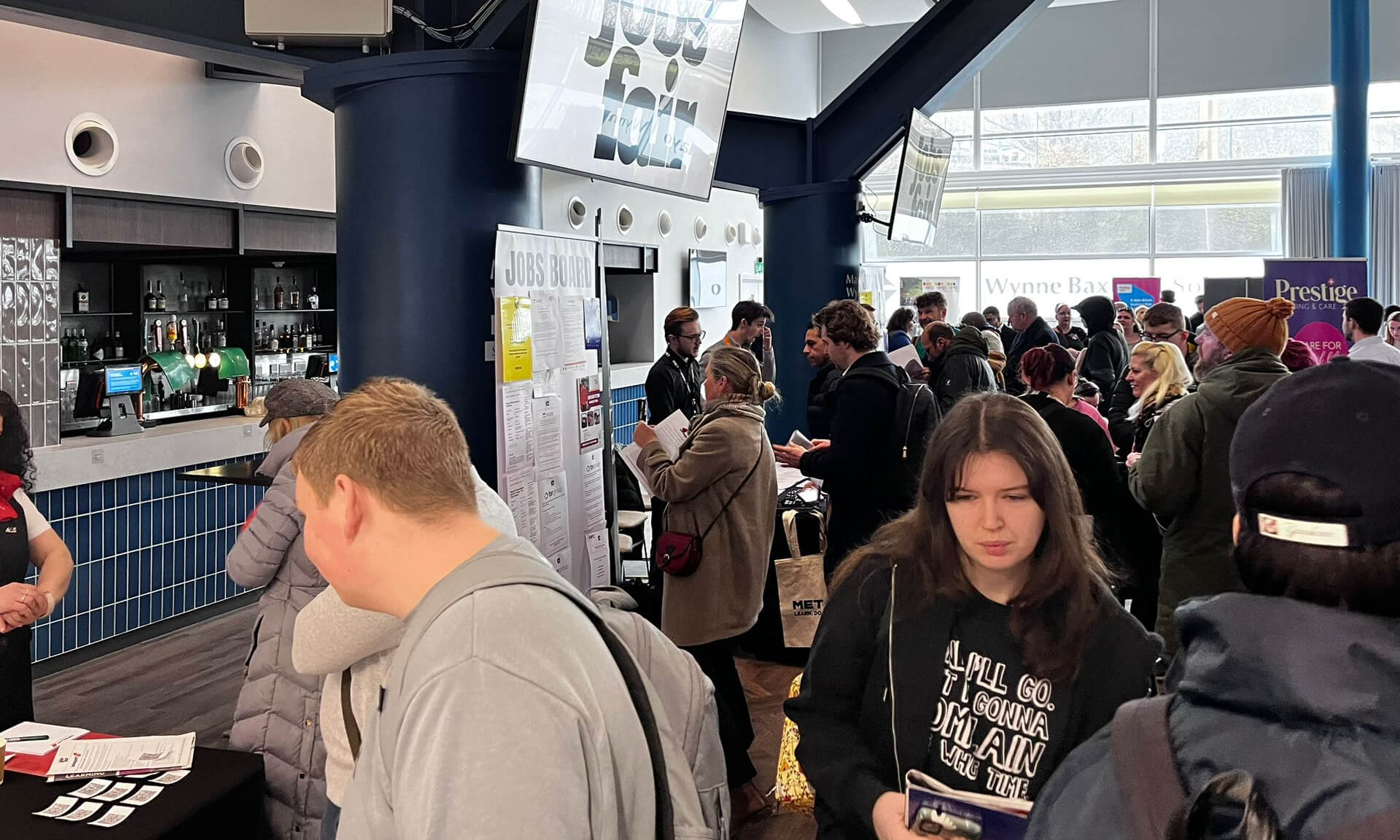 Brighton & Hove Jobs Fair in action