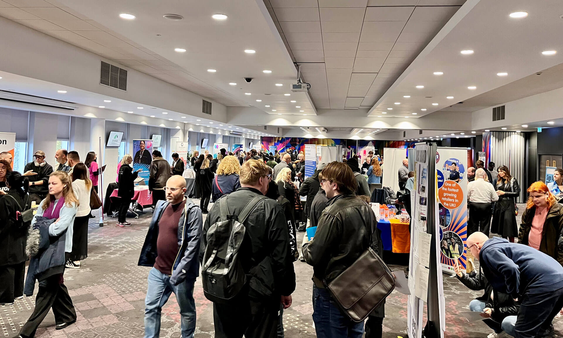 Bristol Jobs Fair in action