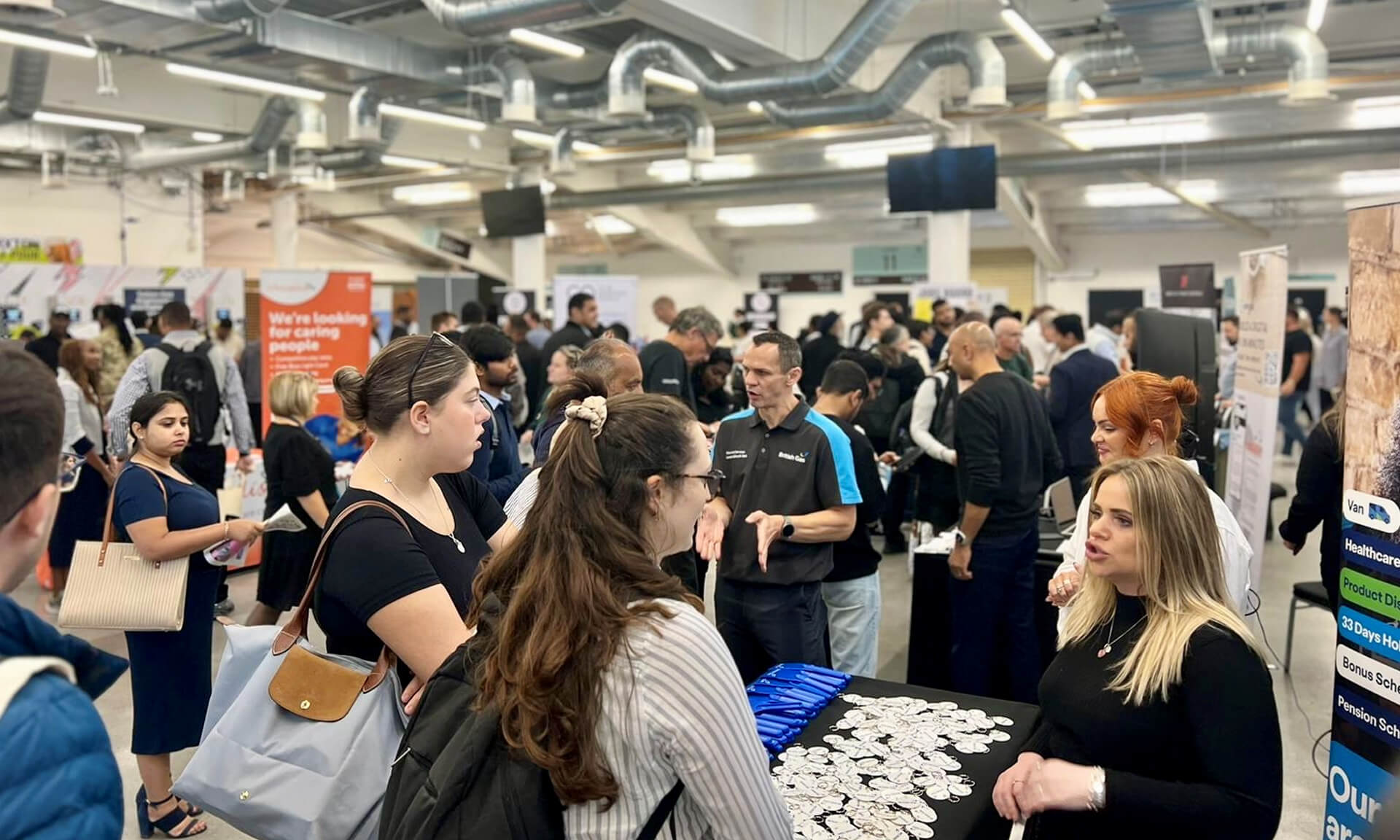 Central London Jobs Fair in action