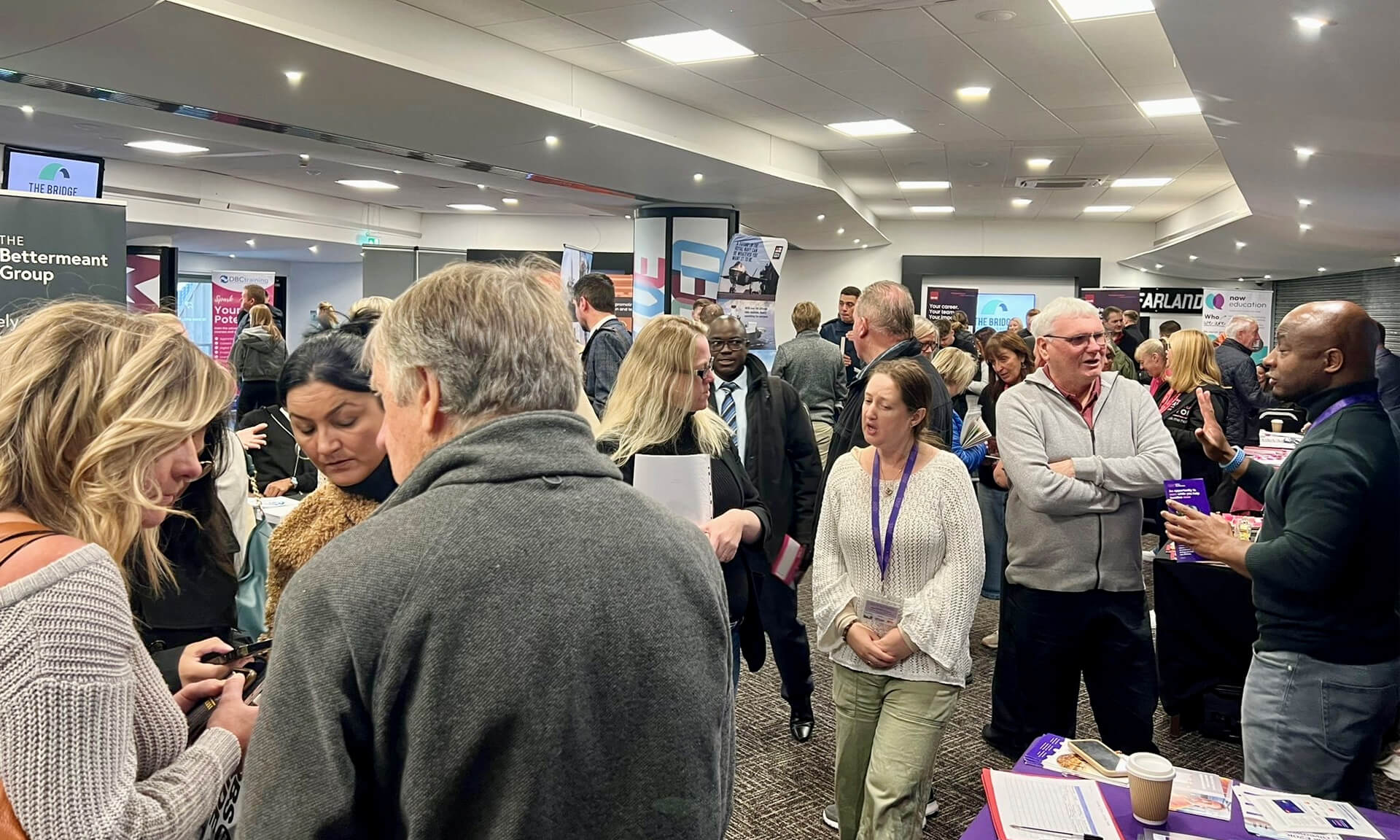 Derby Jobs Fair in action