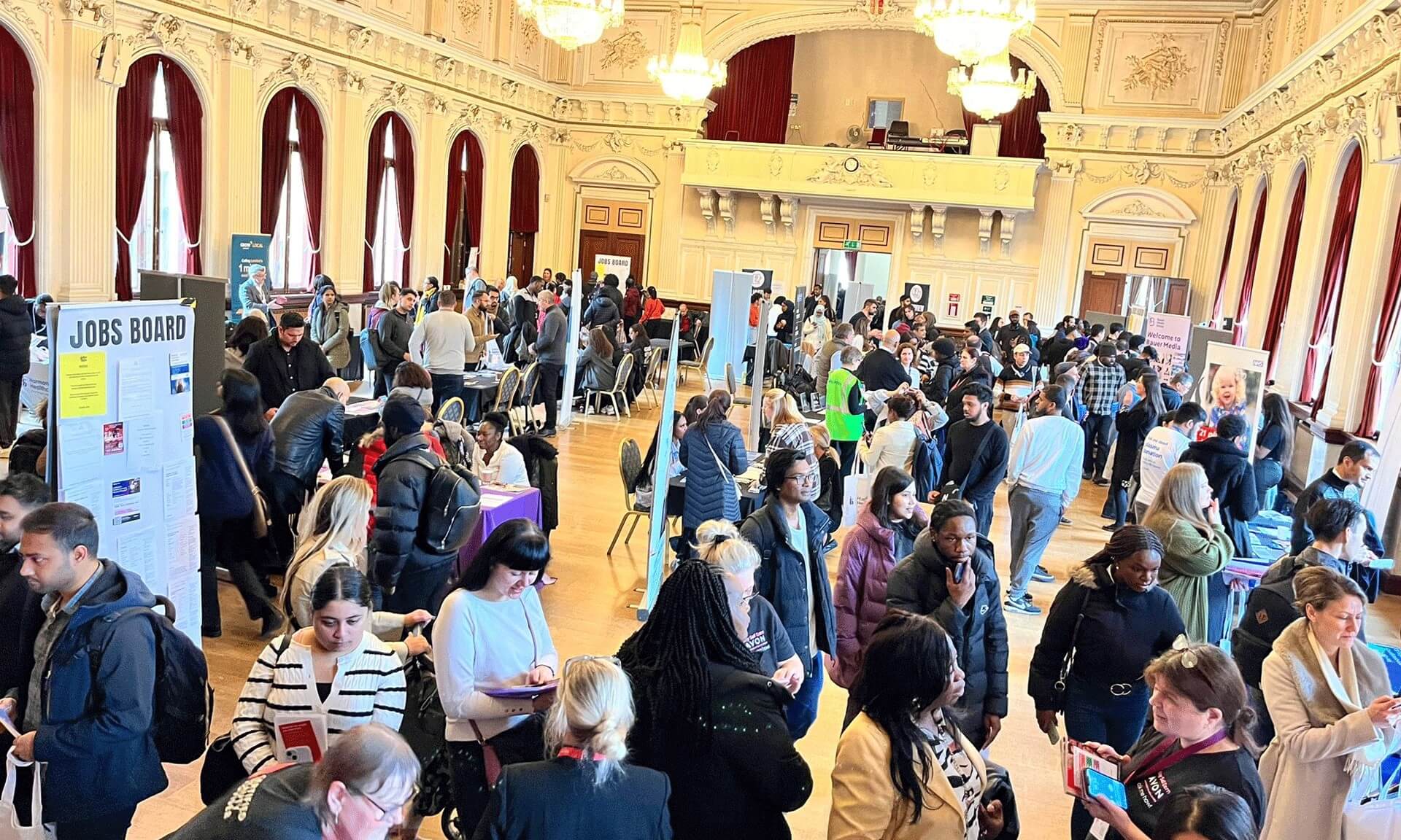 East London Jobs Fair in action